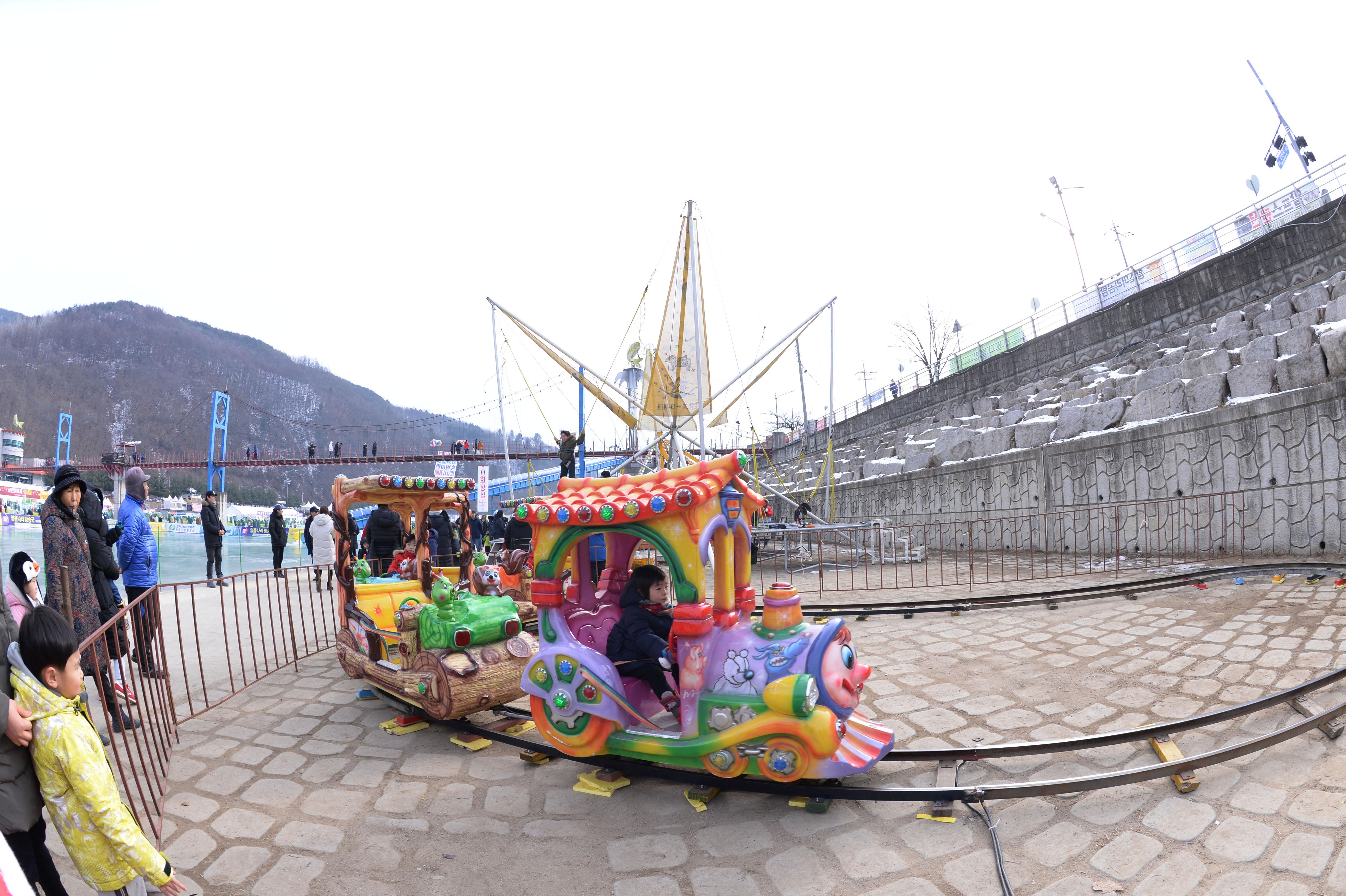 2018 화천산천어축제장 전경 의 사진