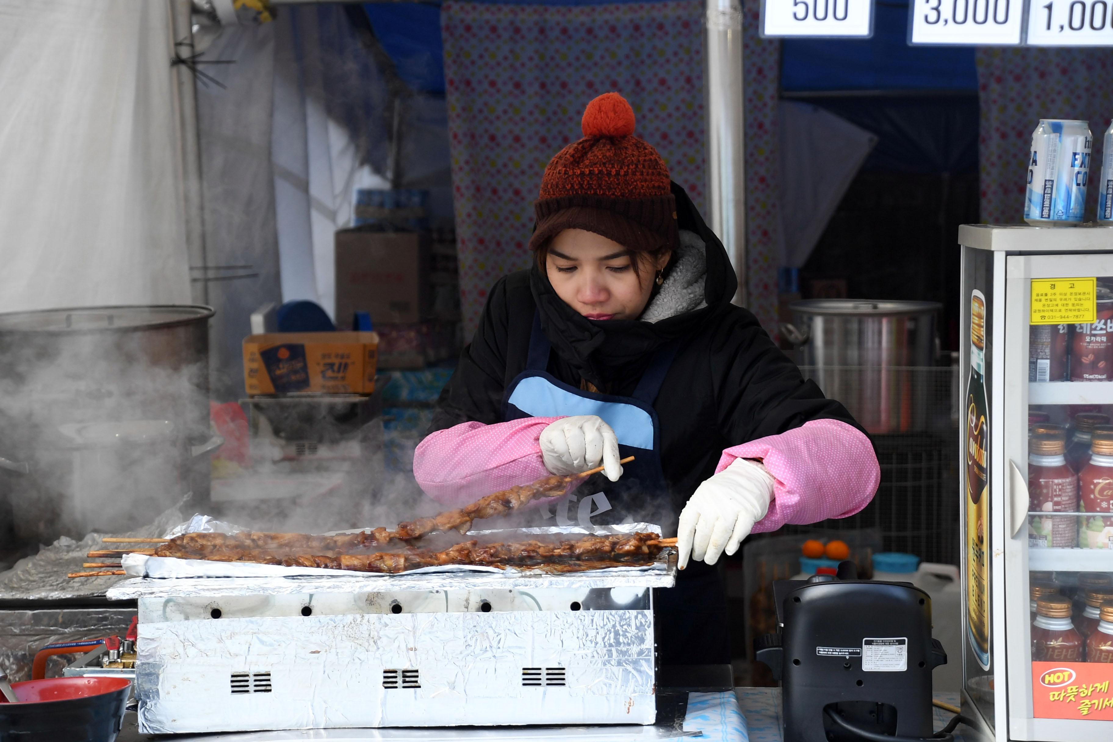 2018 화천산천어축제장 축제 도우미 의 사진