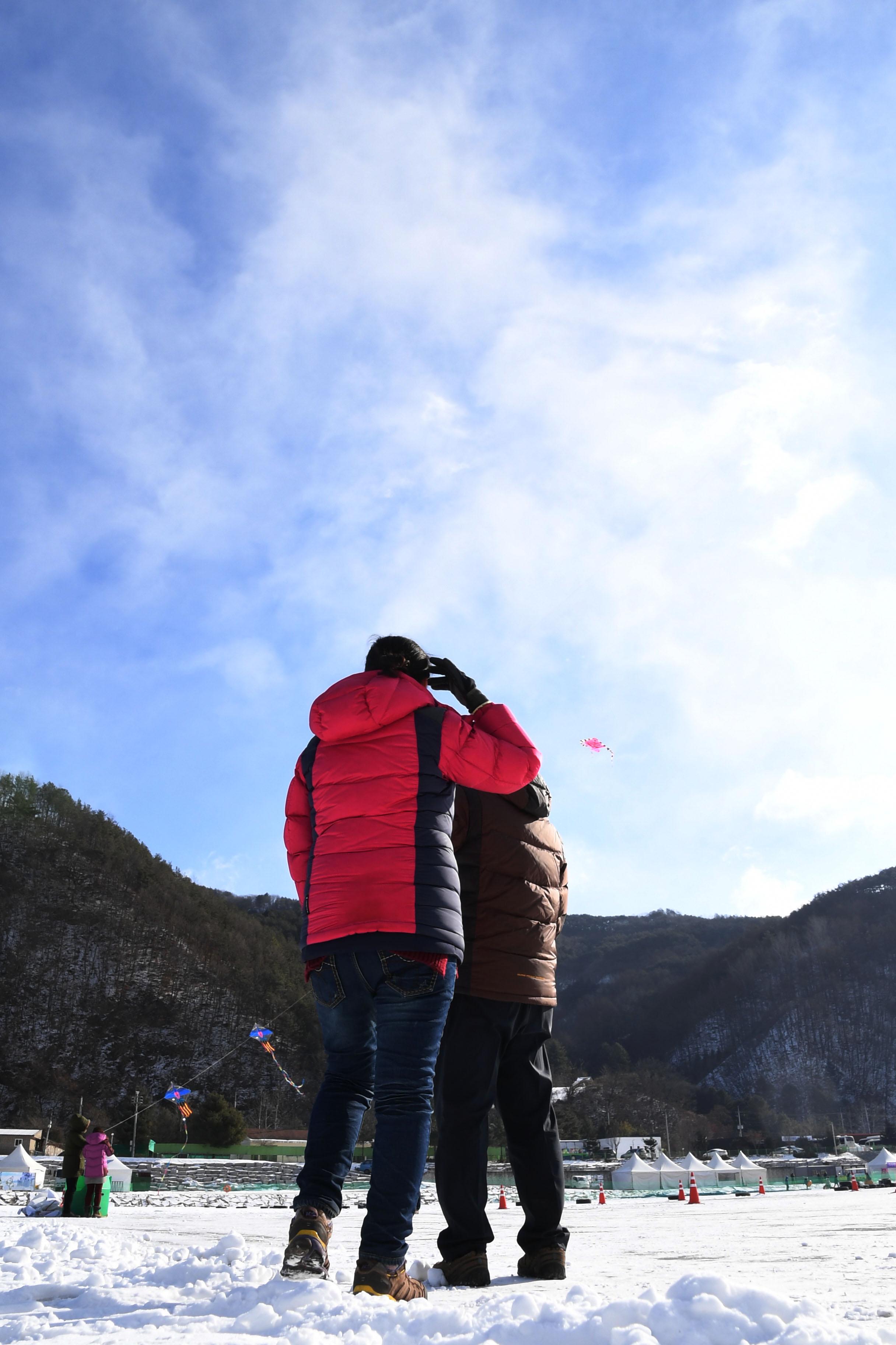 2018 화천산천어축제장 축제 도우미 의 사진