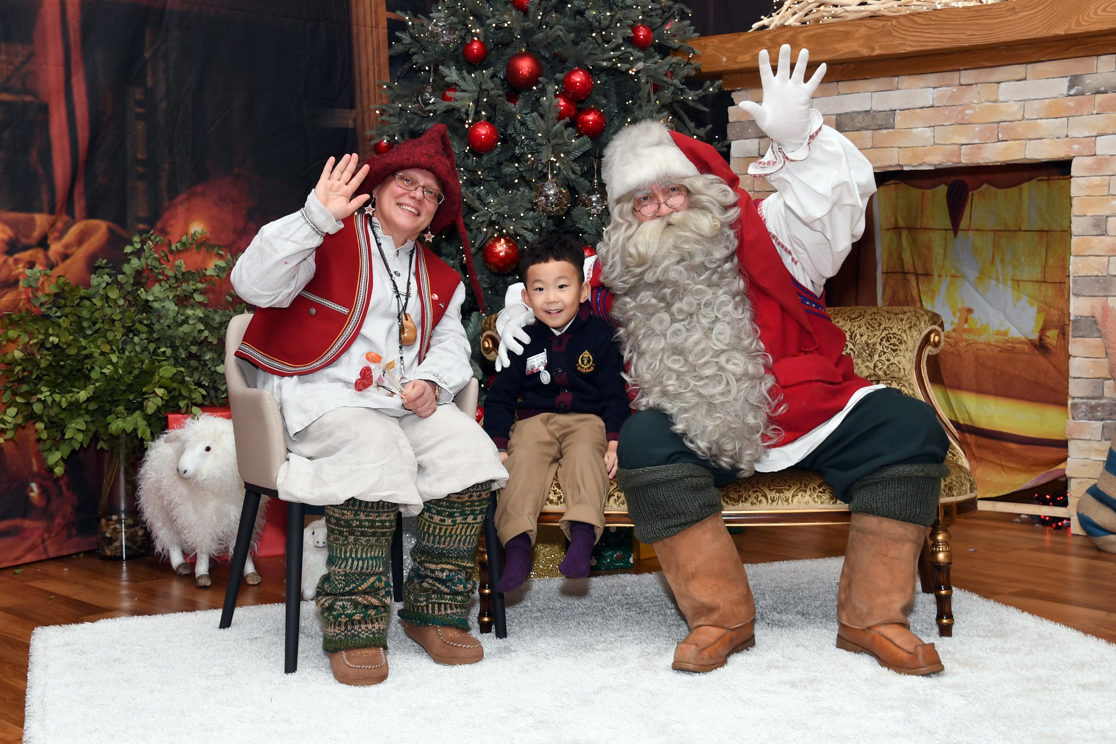 2018 화천산천어축제 핀란드 산타 초청 행사 의 사진