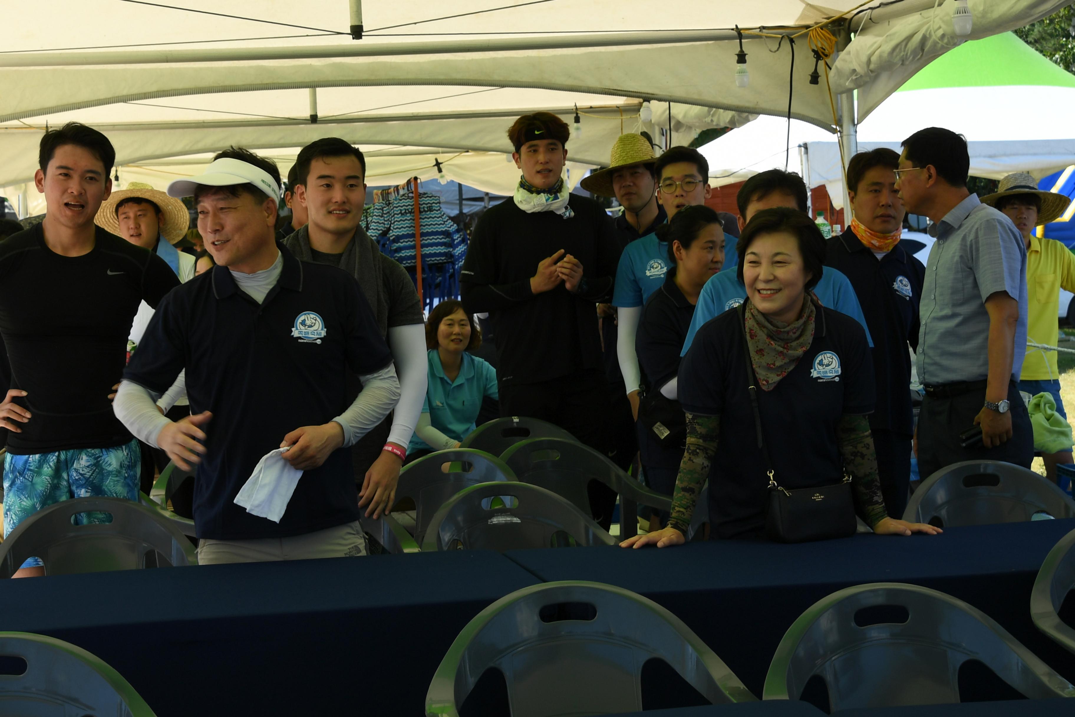 2018 화천쪽배축제 공무원 산천호 경주대회 의 사진