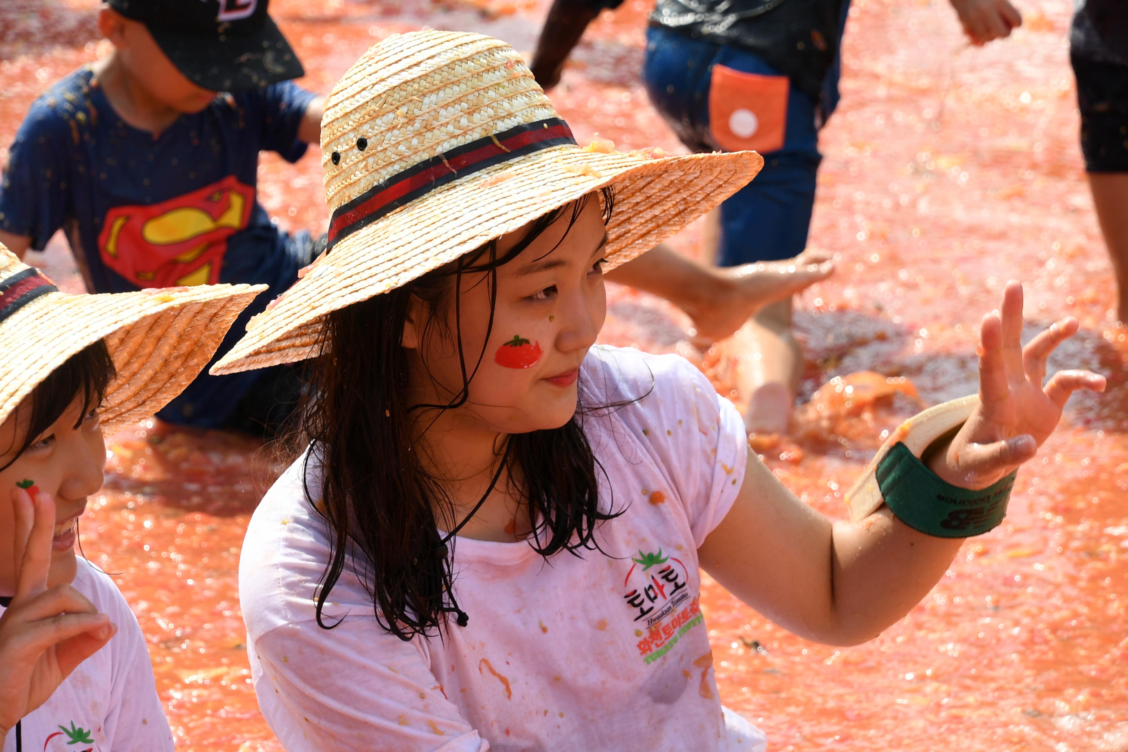 2018 화천토마토축제 황금반지를 찾아라 의 사진