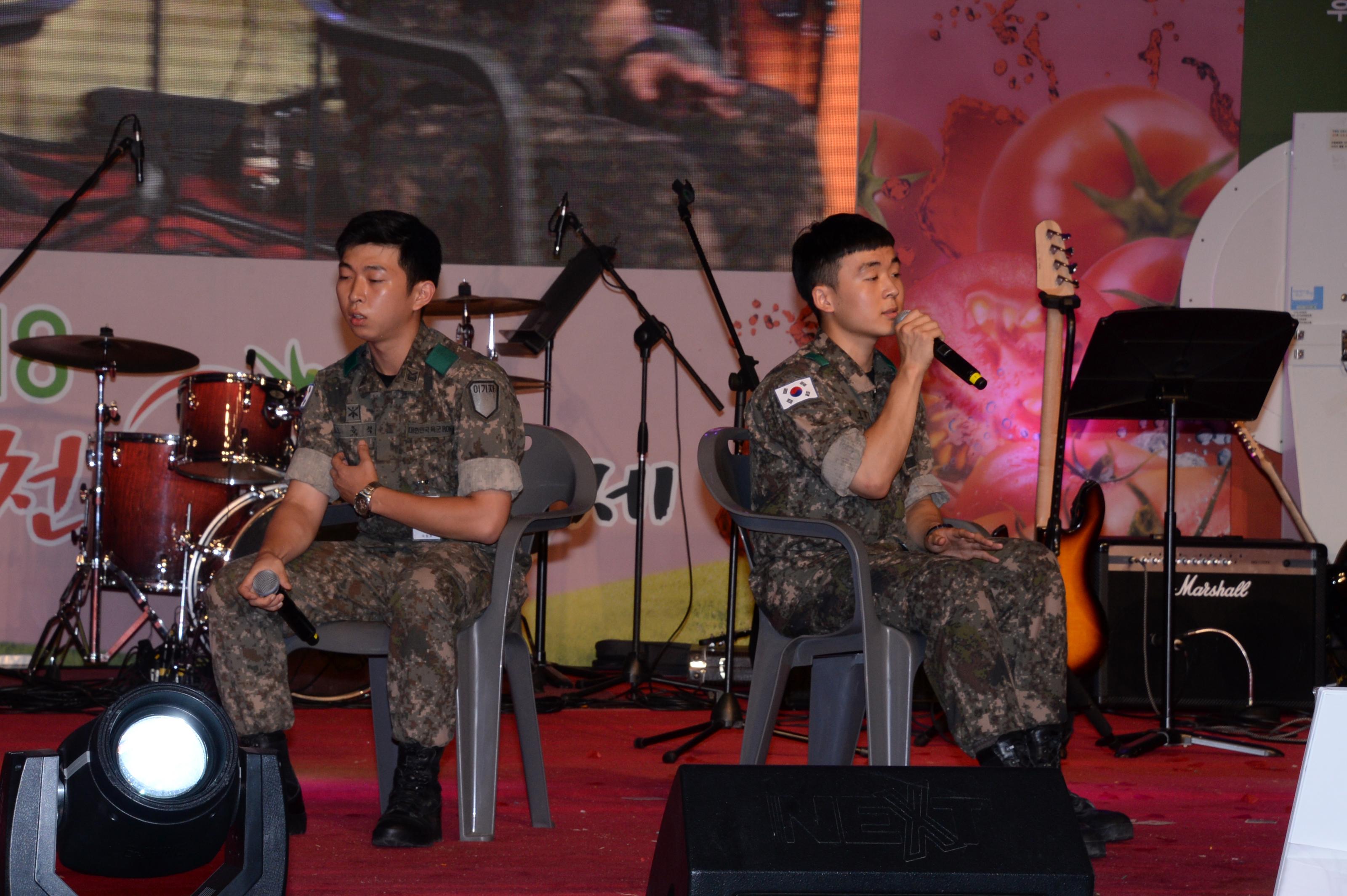 2018 화천토마토축제 이기자의 밤 행사 의 사진