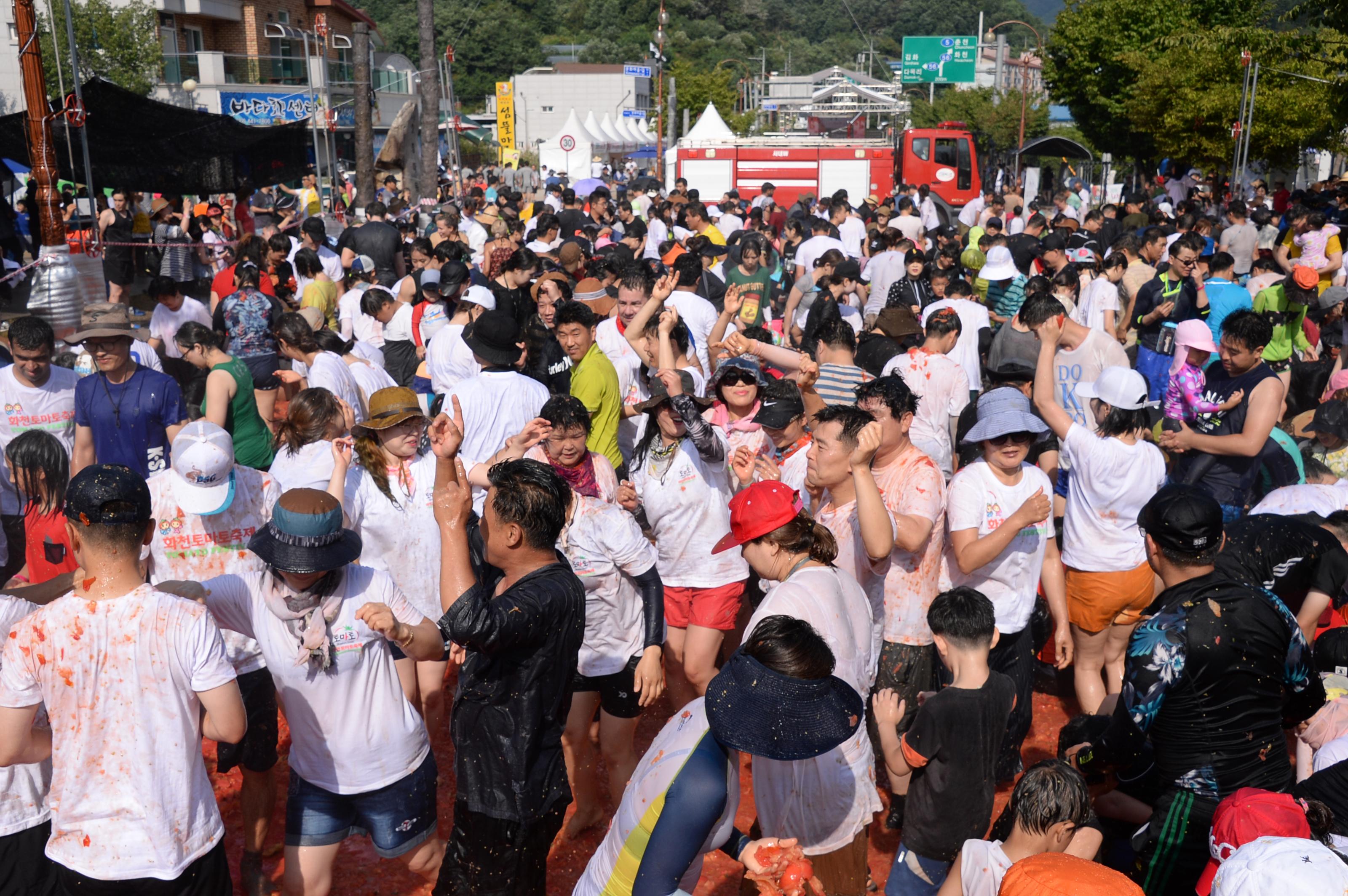 2018 화천토마토축제 주한대사 초청 황금반지를 찾아라 의 사진