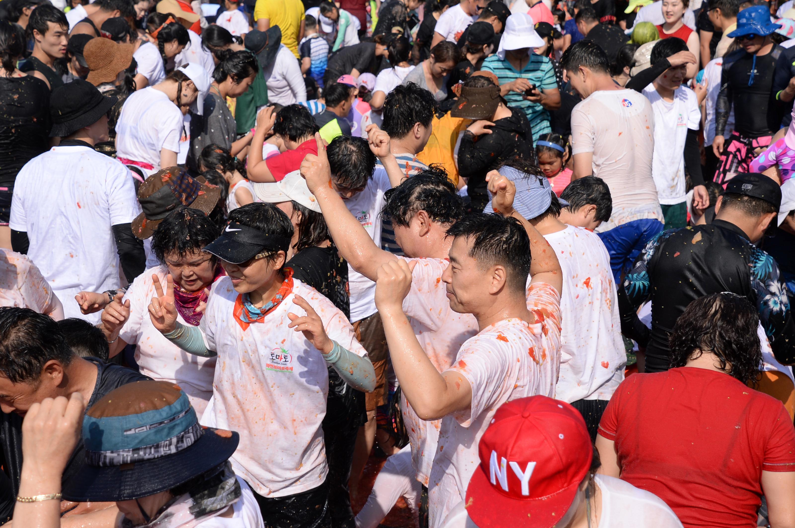 2018 화천토마토축제 주한대사 초청 황금반지를 찾아라 의 사진