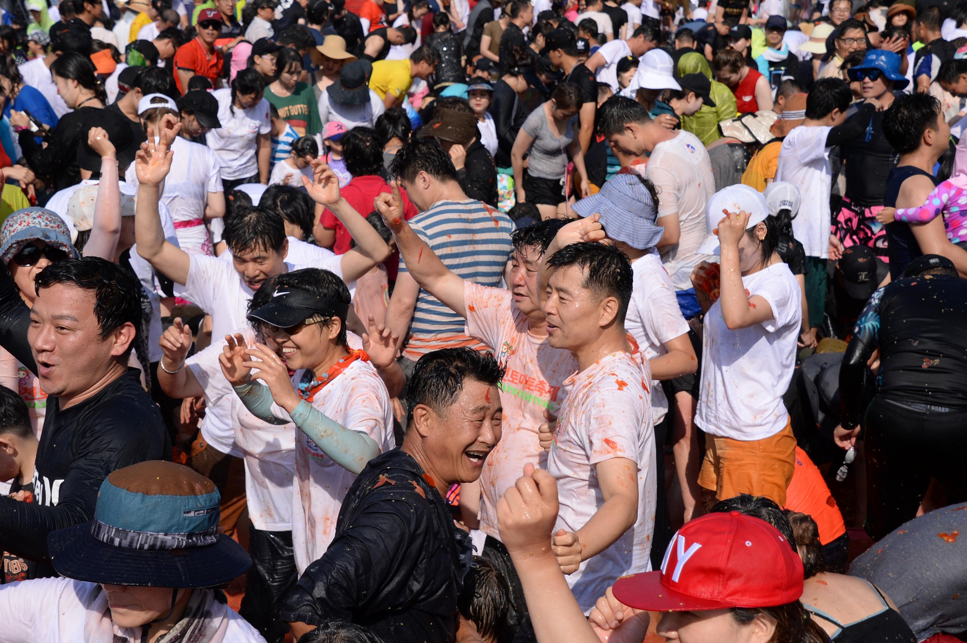 2018 화천토마토축제 주한대사 초청 황금반지를 찾아라 의 사진