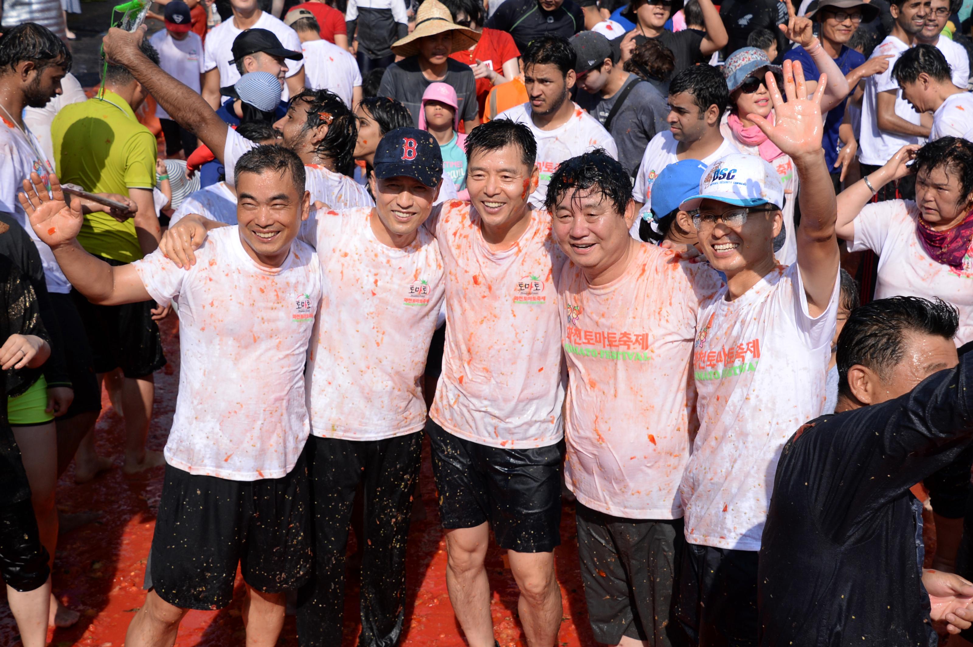 2018 화천토마토축제 주한대사 초청 황금반지를 찾아라 의 사진