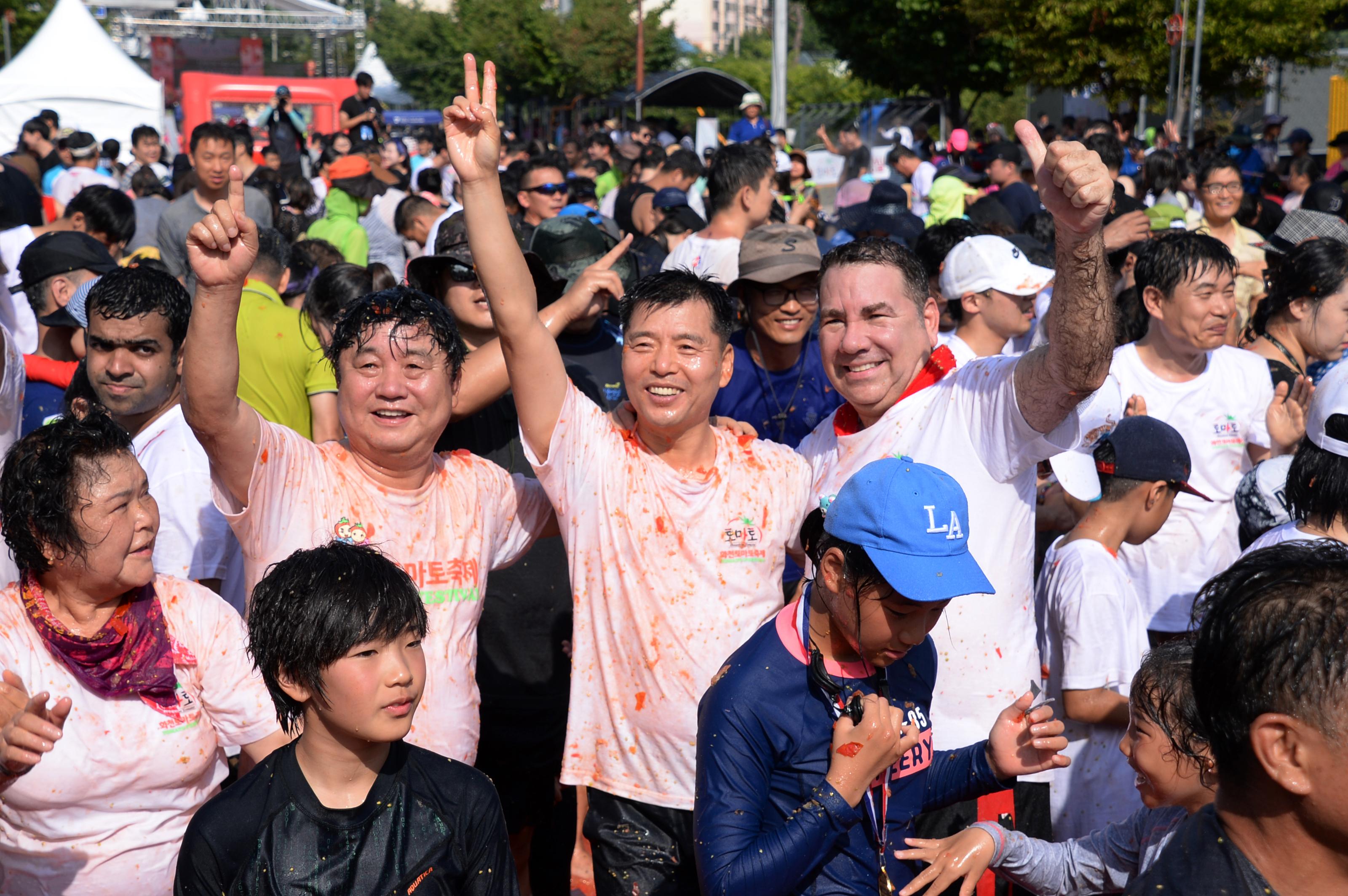 2018 화천토마토축제 주한대사 초청 황금반지를 찾아라 의 사진