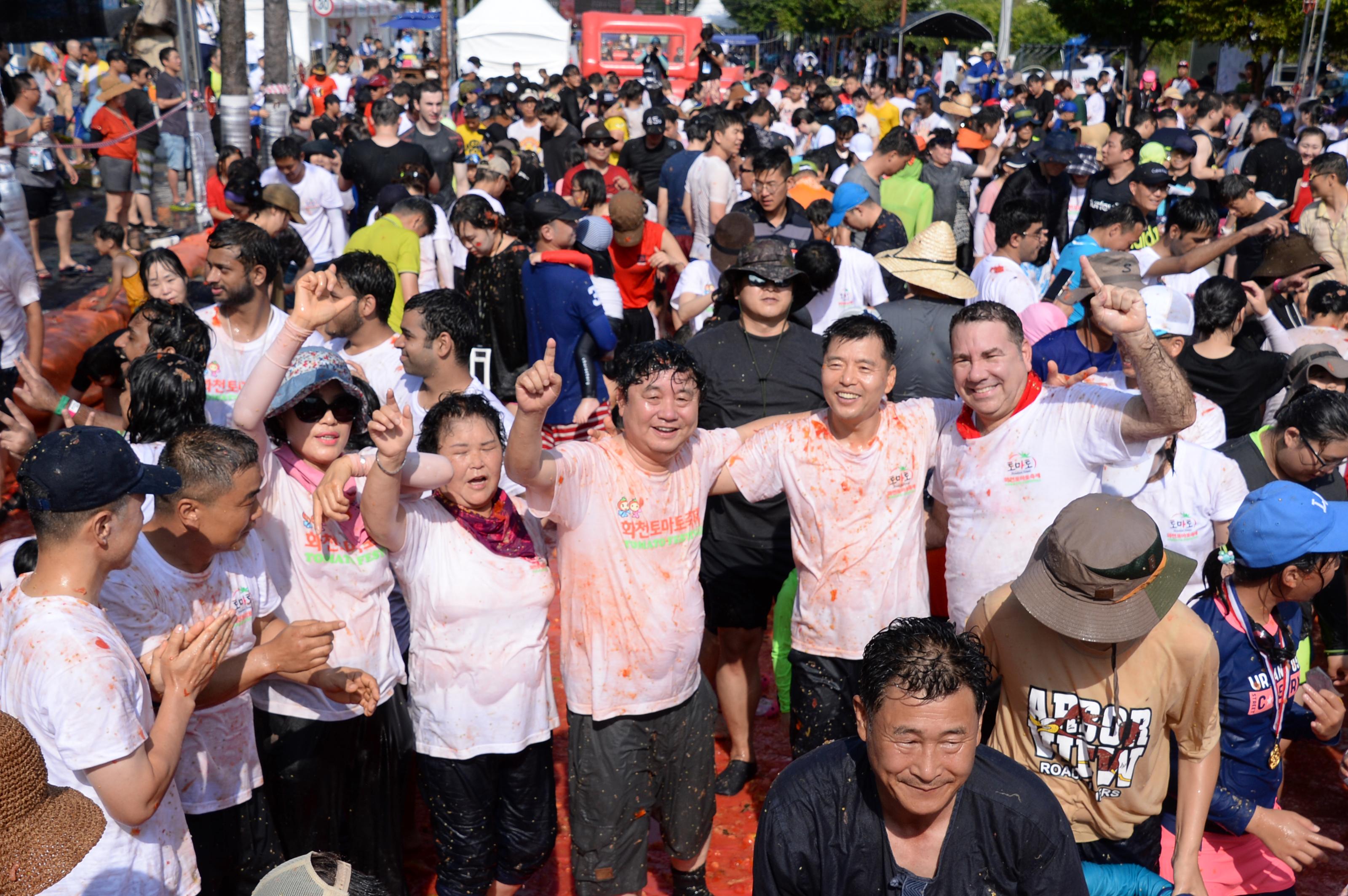 2018 화천토마토축제 주한대사 초청 황금반지를 찾아라 의 사진