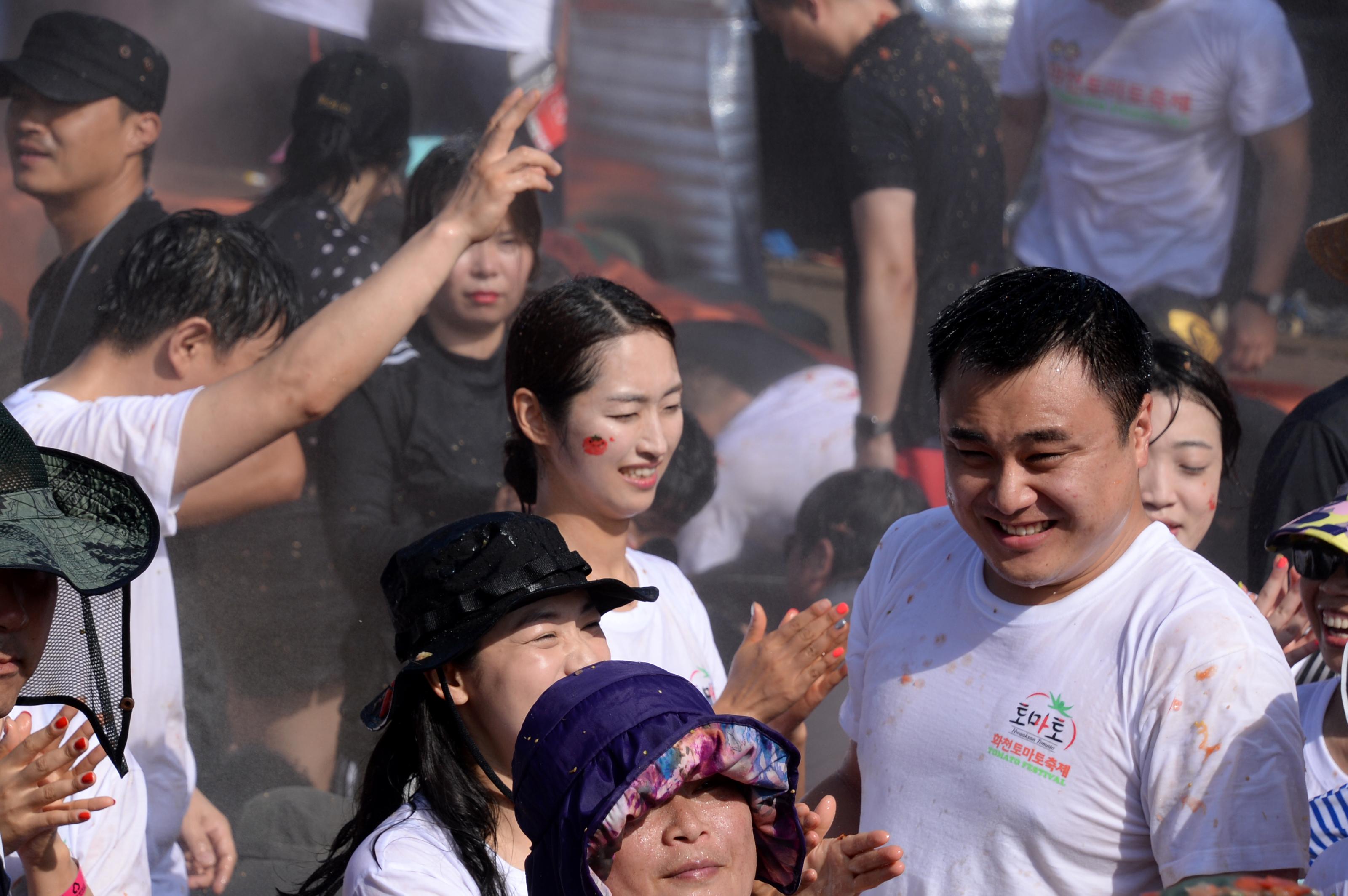 2018 화천토마토축제 주한대사 초청 황금반지를 찾아라 의 사진