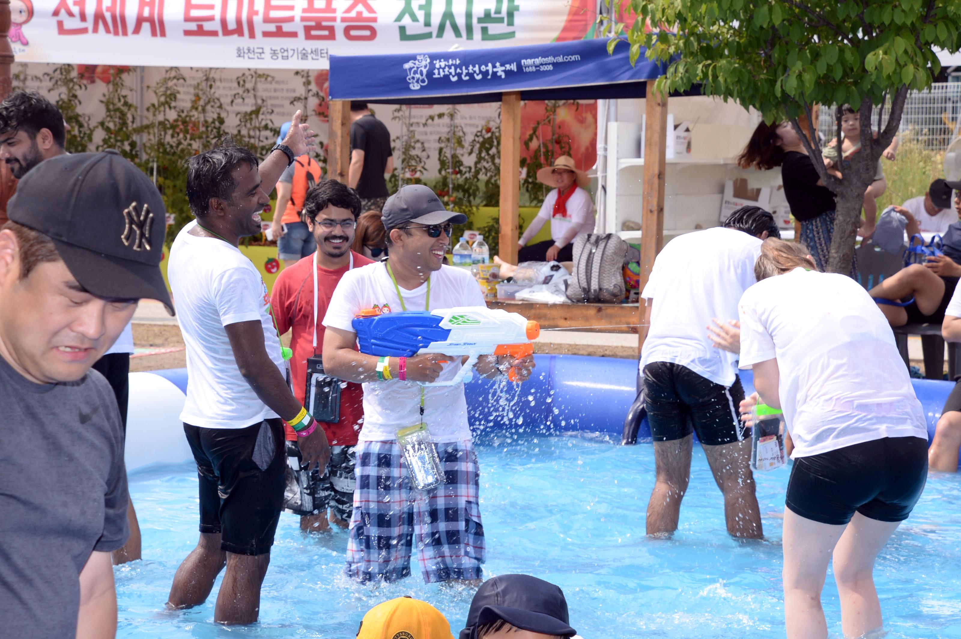 2018 화천토마토축제장 전경 의 사진