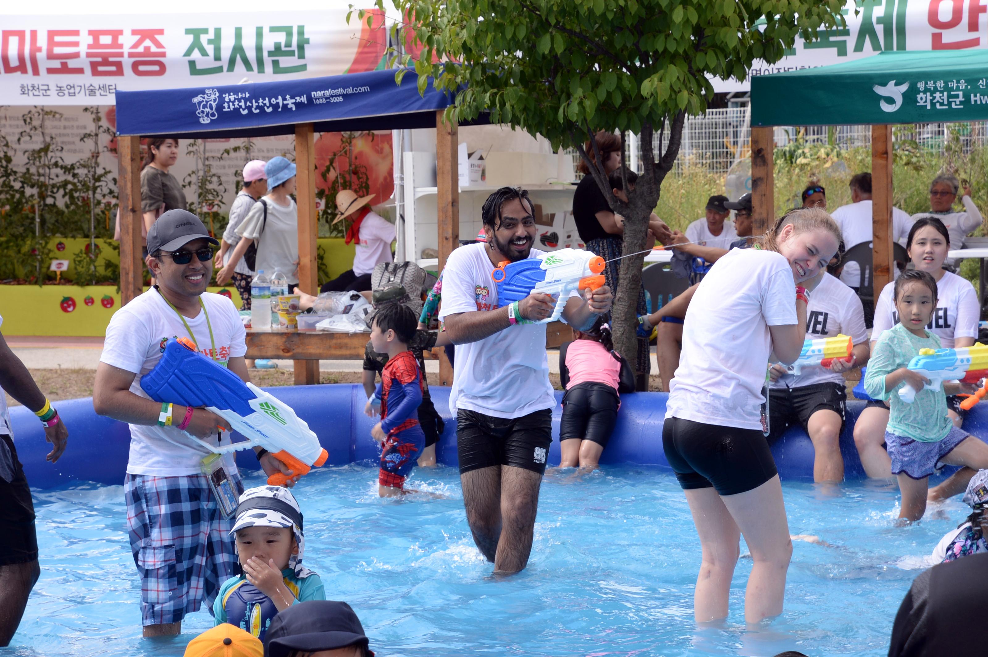 2018 화천토마토축제장 전경 의 사진