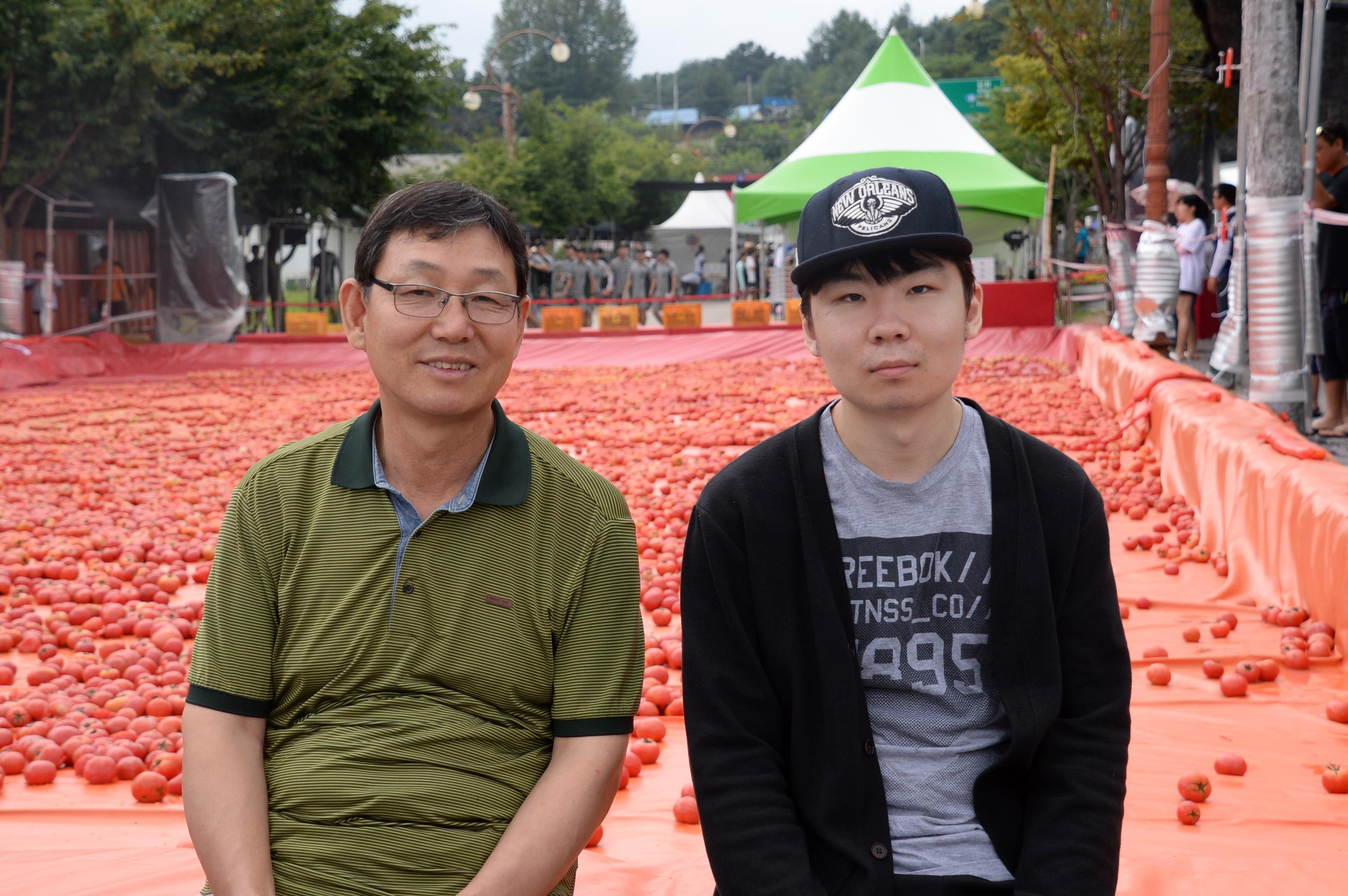 2018 화천토마토축제 황금반지를 찾아라 의 사진