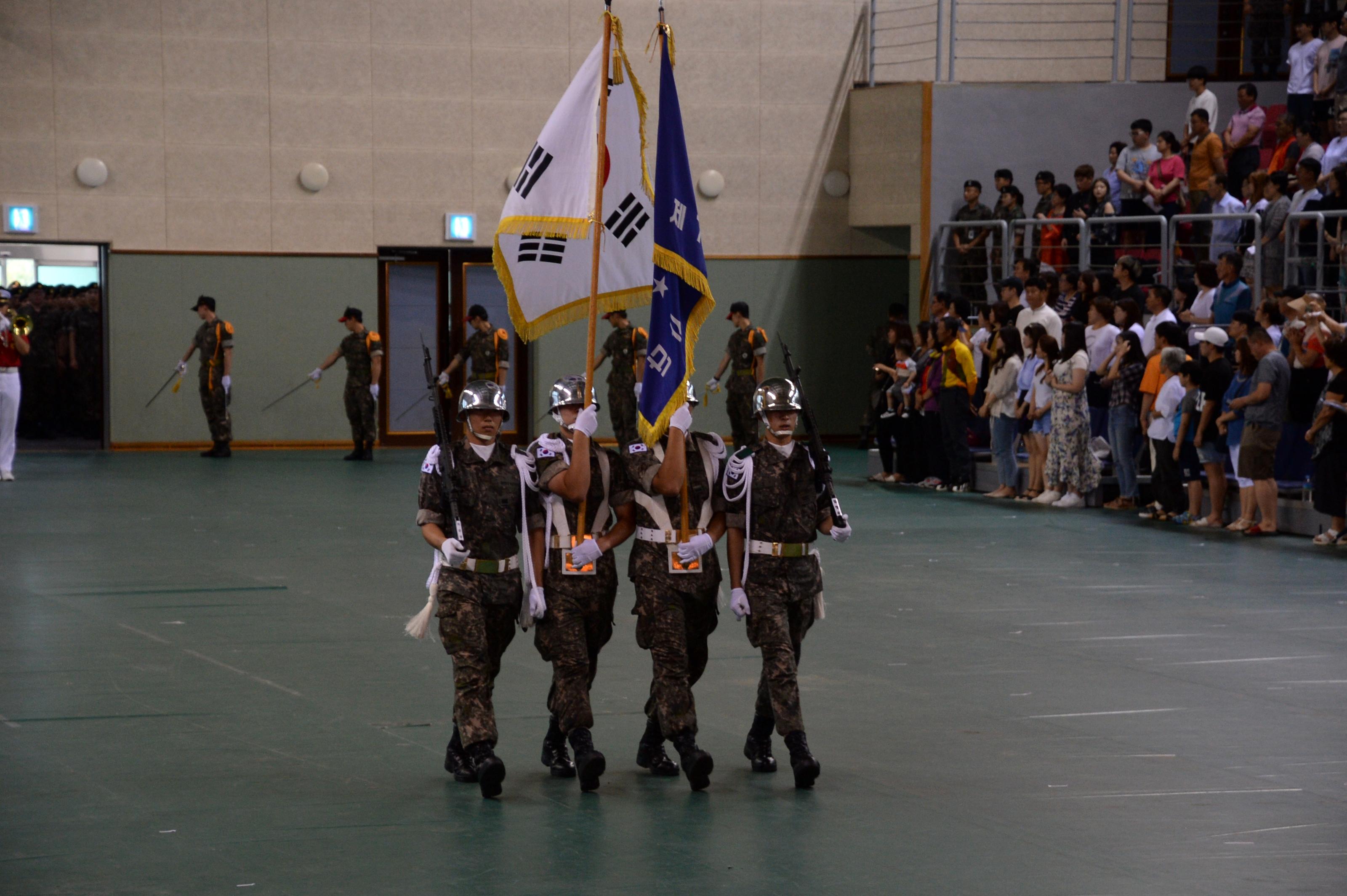 2018 육군 제7보병사단 신병수료식 의 사진