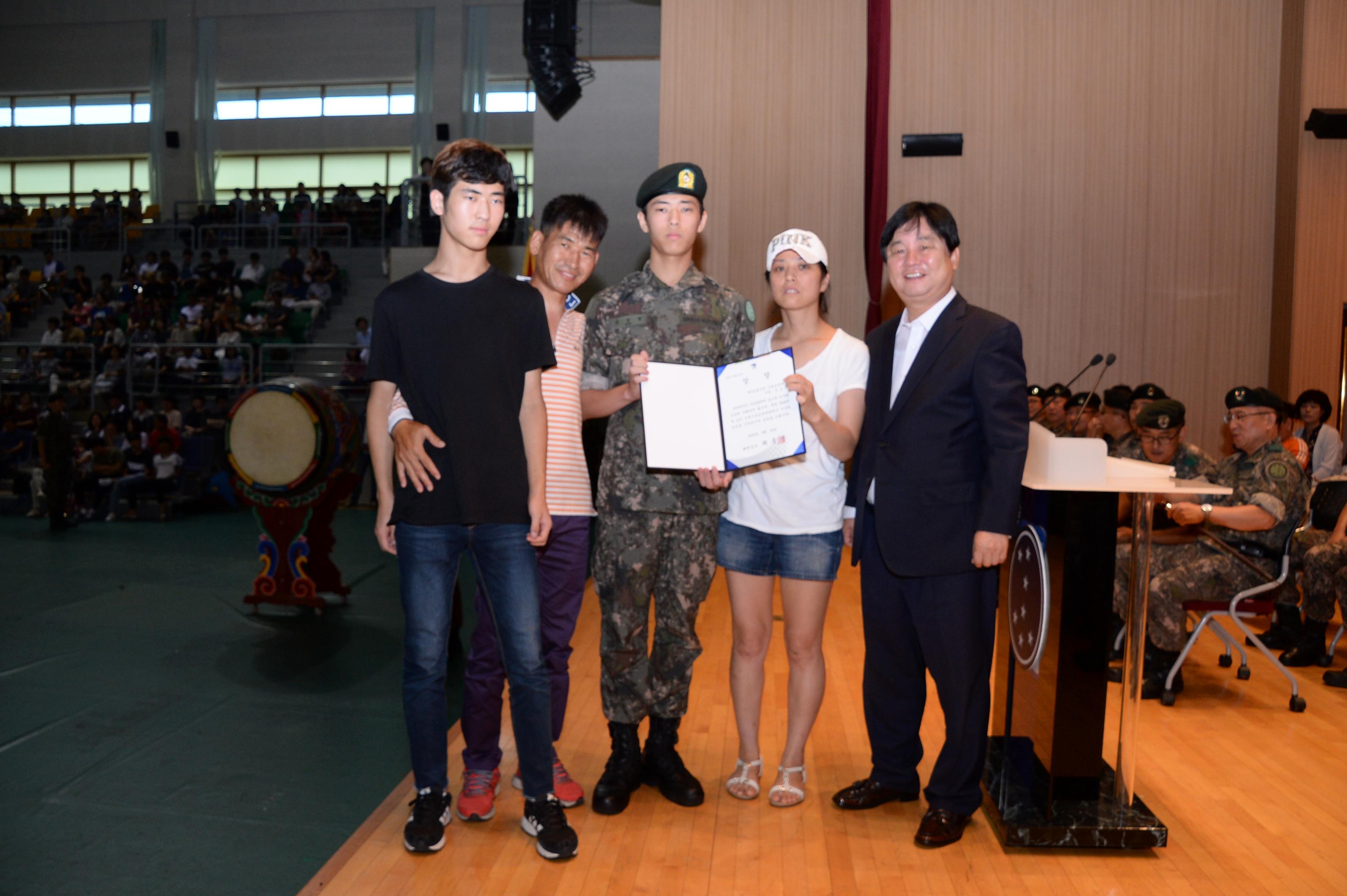 2018 육군 제7보병사단 신병수료식 의 사진