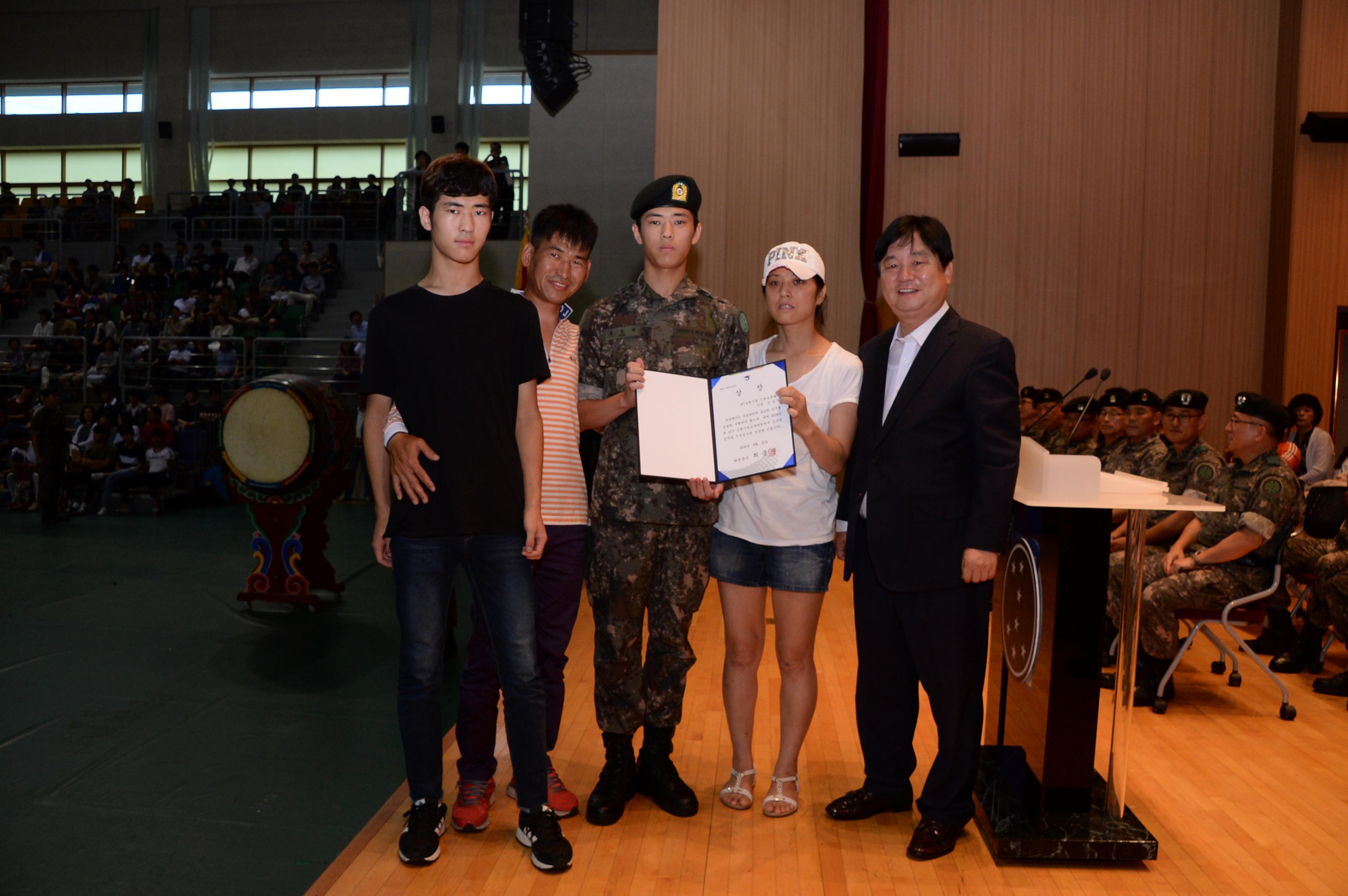 2018 육군 제7보병사단 신병수료식 의 사진