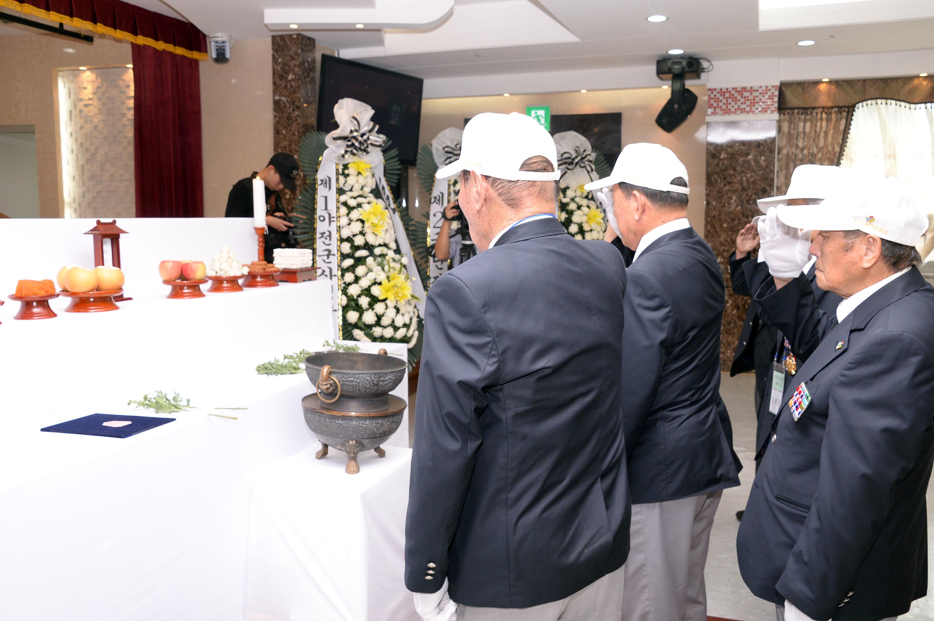 2018 육군 제27보병사단 6.25전사자 유해발굴 개토식 의 사진