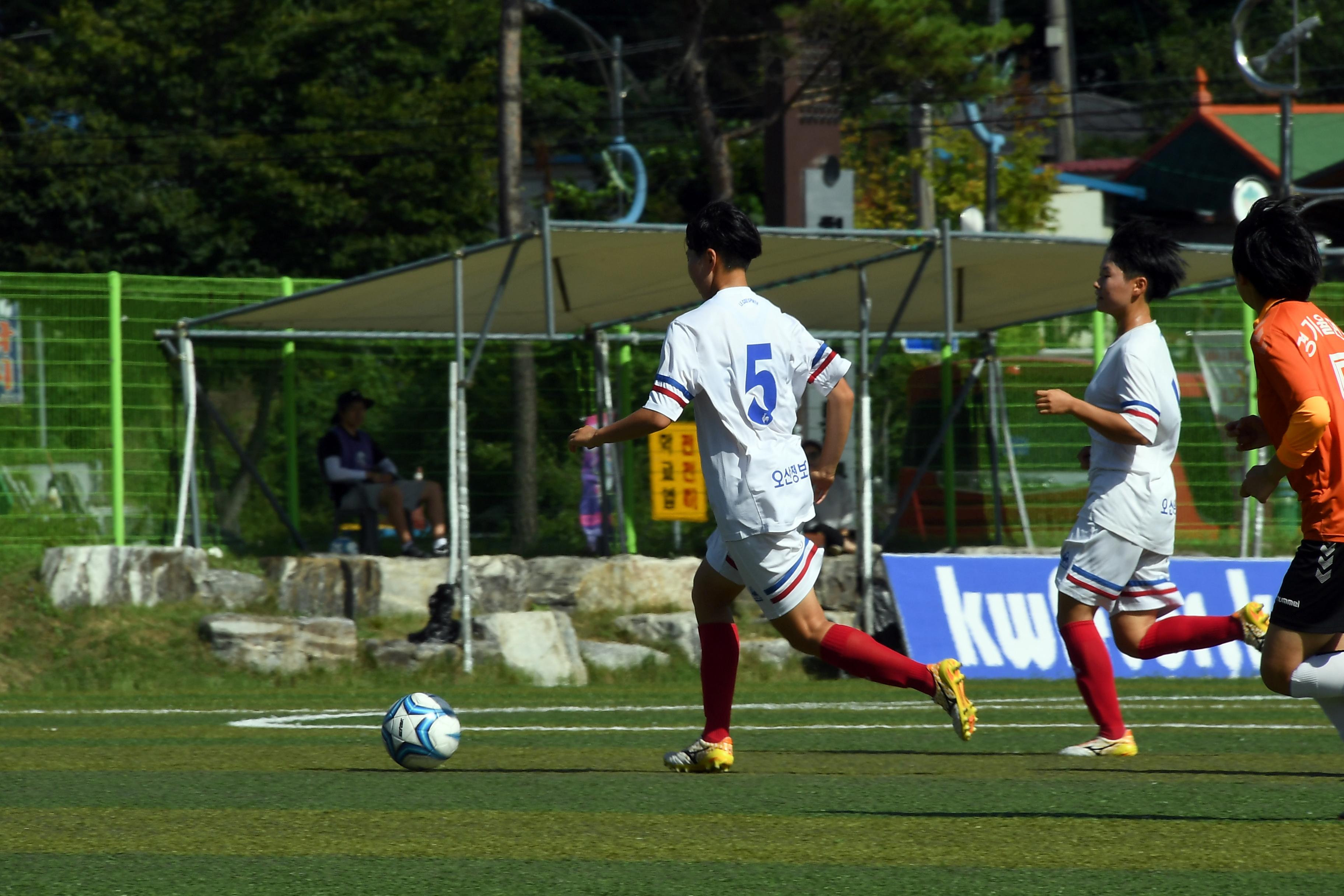 물의나라 화천 2018 추계 한국여자축구연맹전 의 사진