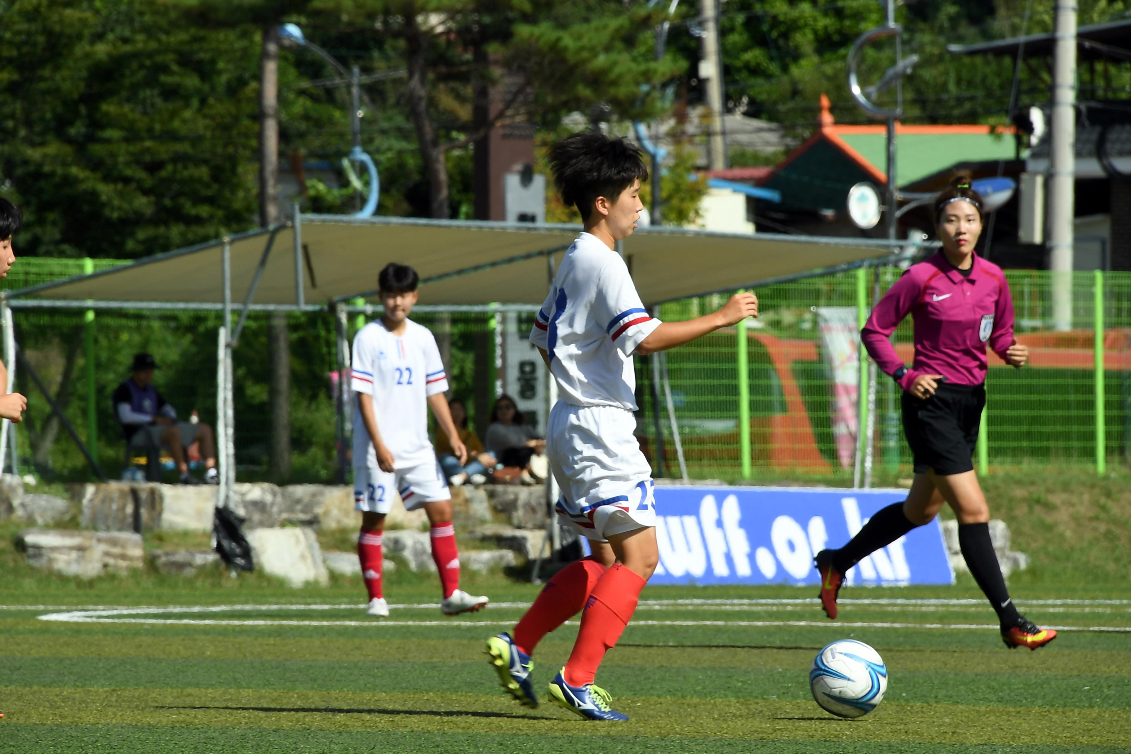 물의나라 화천 2018 추계 한국여자축구연맹전 의 사진