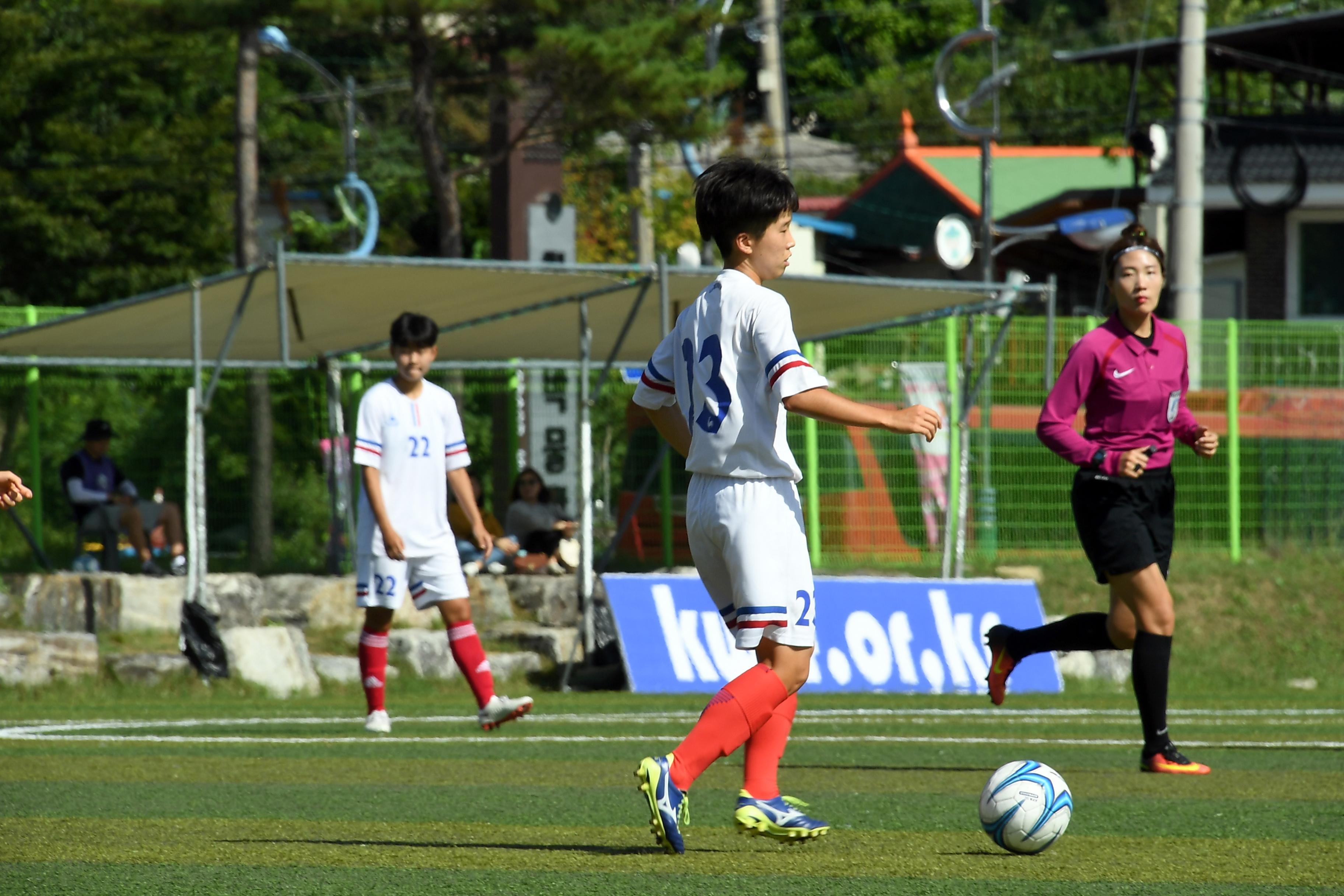 물의나라 화천 2018 추계 한국여자축구연맹전 의 사진