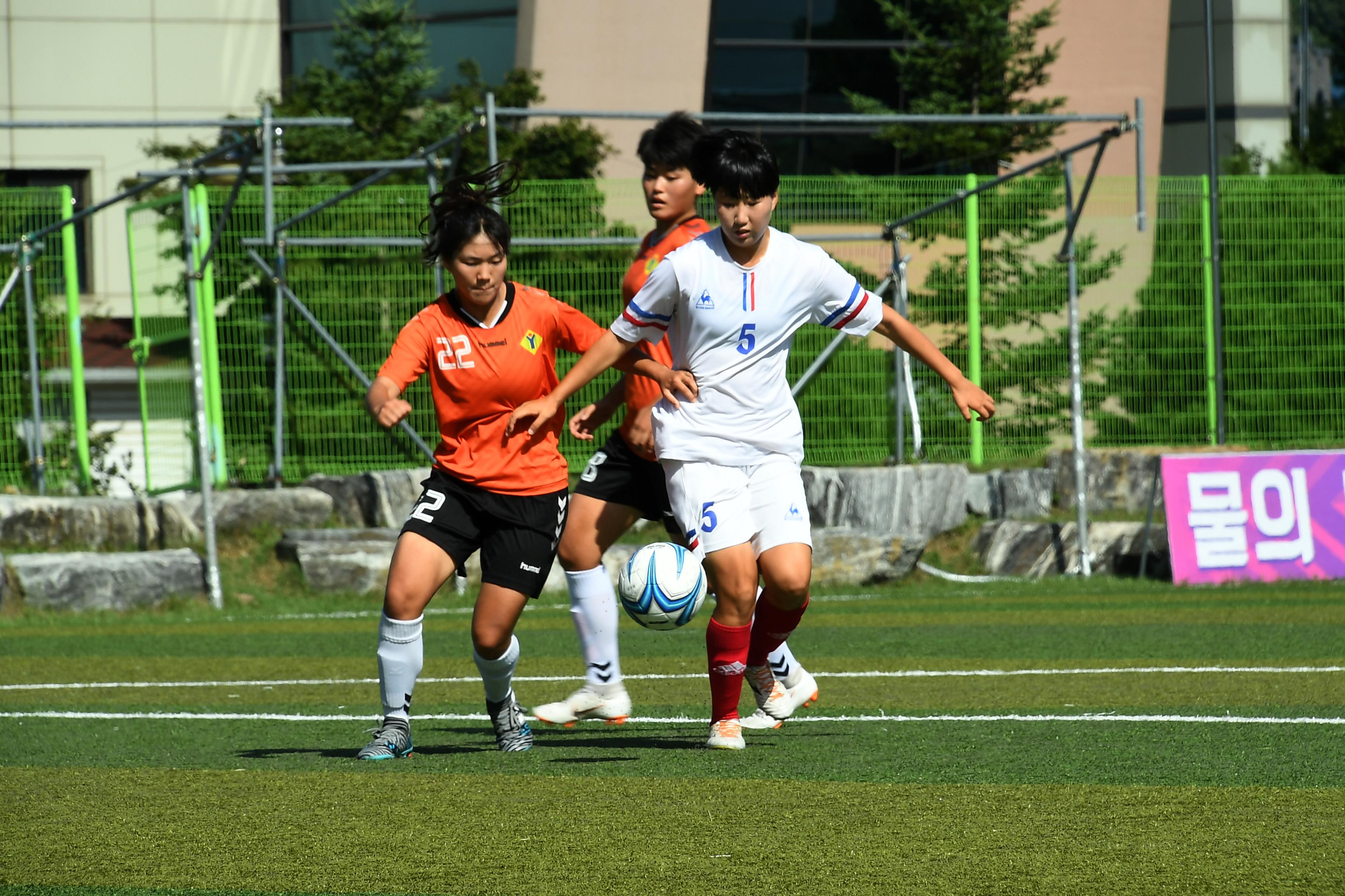 물의나라 화천 2018 추계 한국여자축구연맹전 의 사진