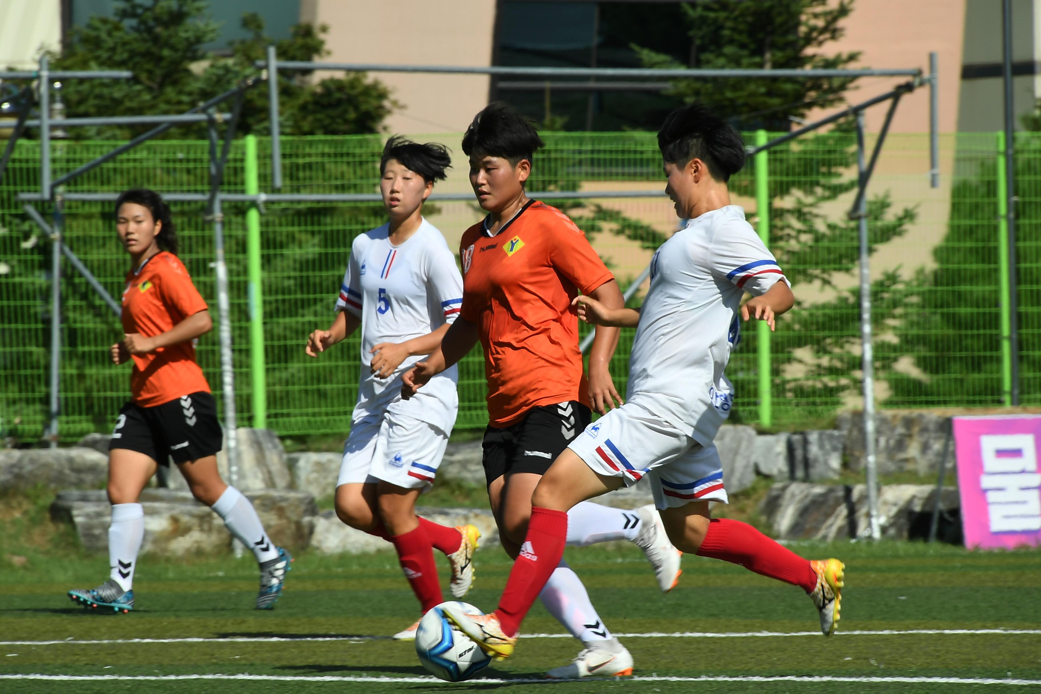 물의나라 화천 2018 추계 한국여자축구연맹전 의 사진