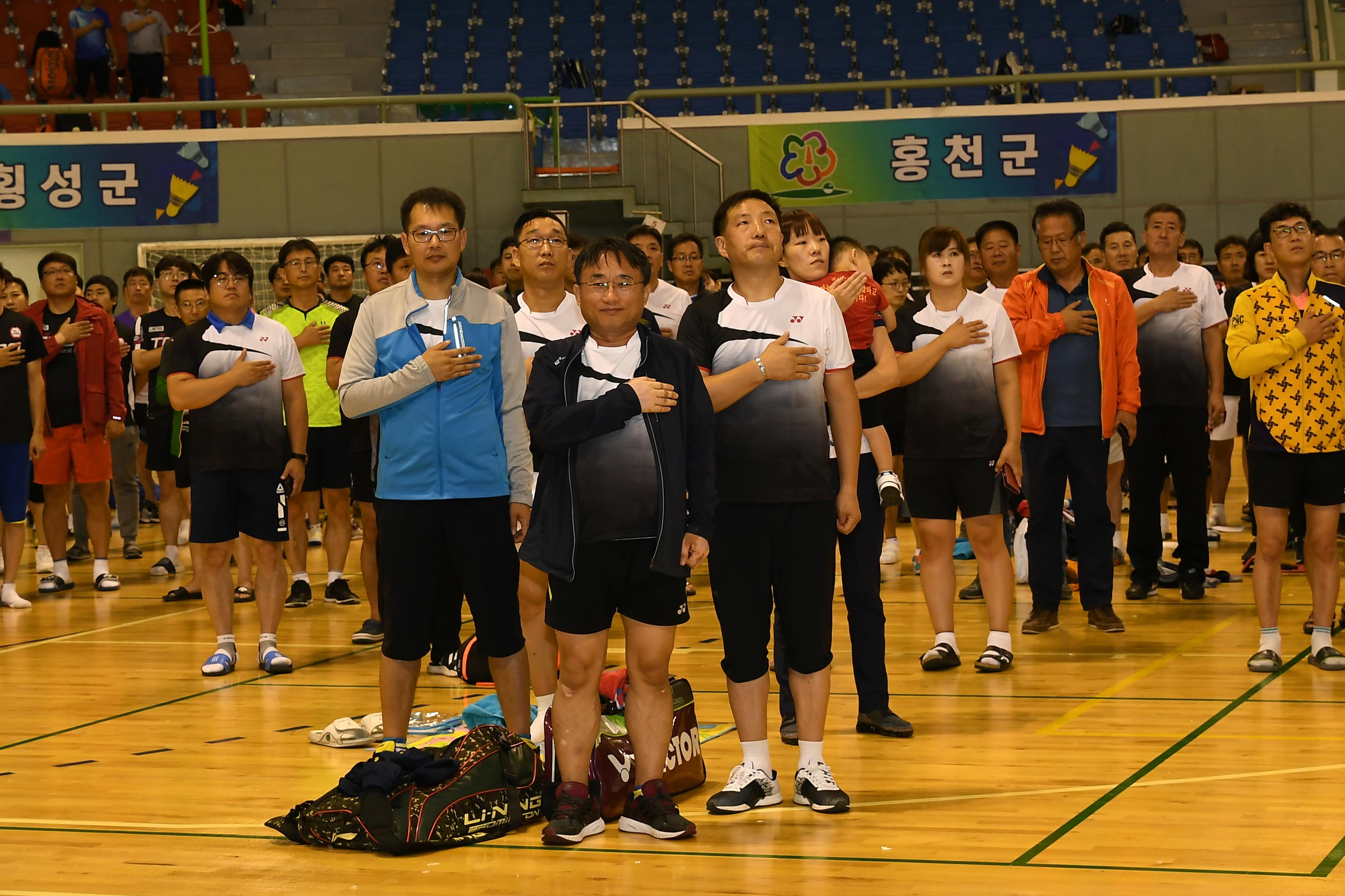 2018 제15회 강원도 공무원 배드민턴대회 의 사진