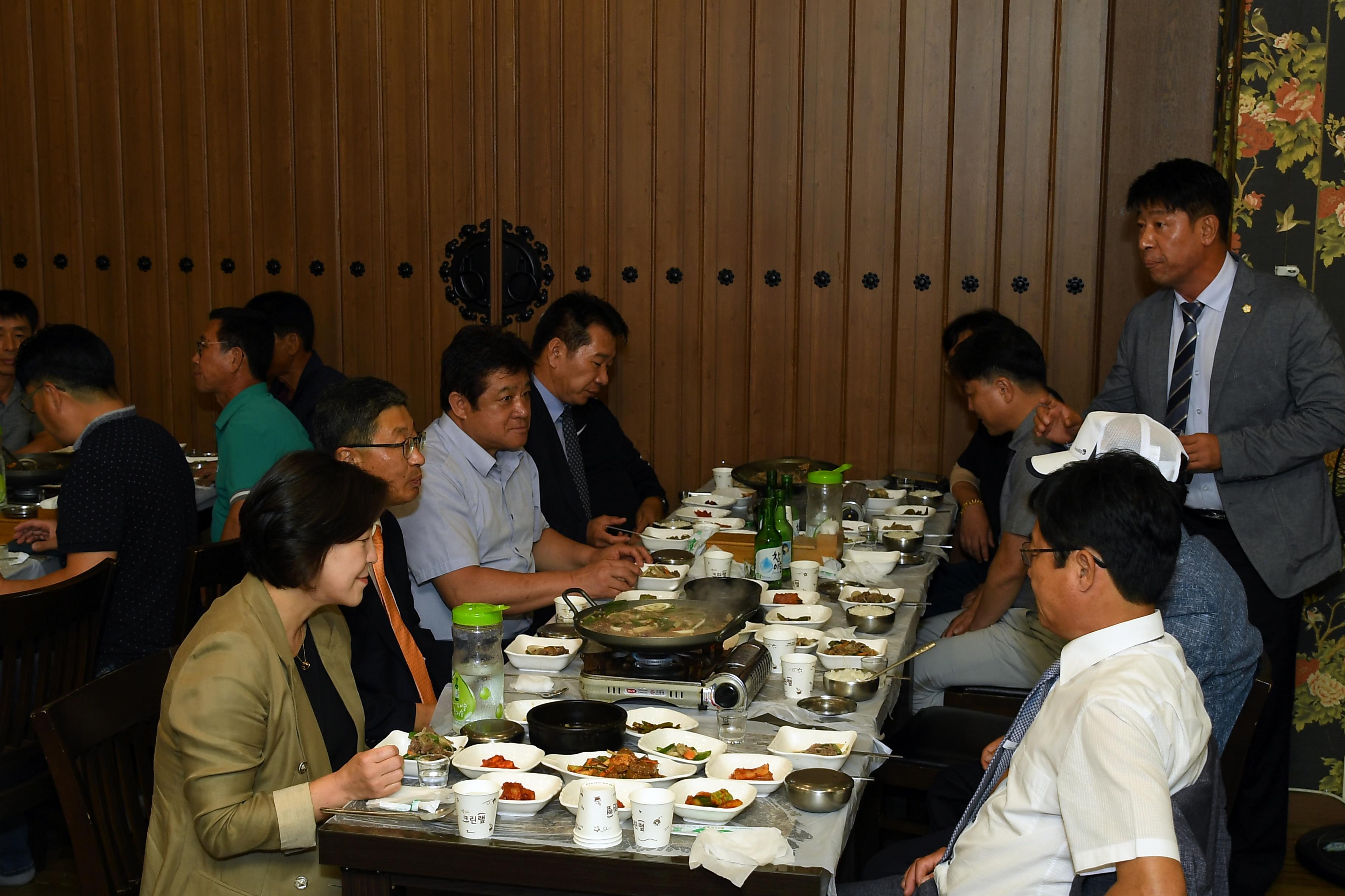 제26회 강원도민생활체전 선수단 격려 의 사진