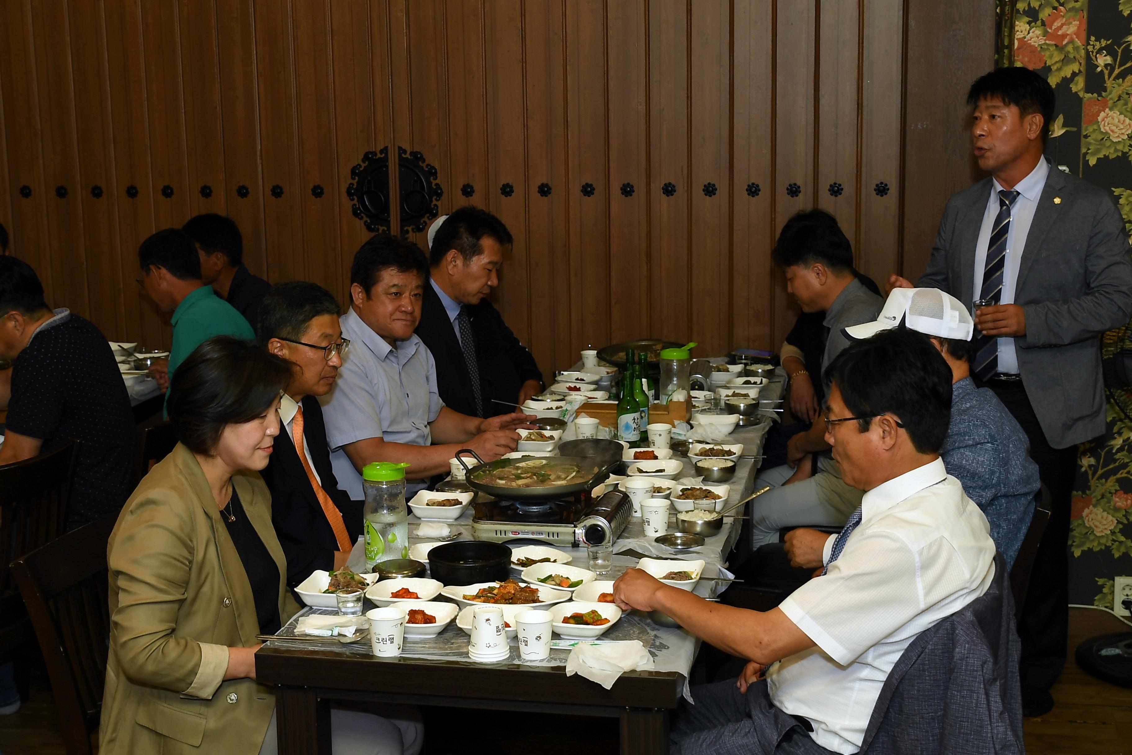 제26회 강원도민생활체전 선수단 격려 의 사진