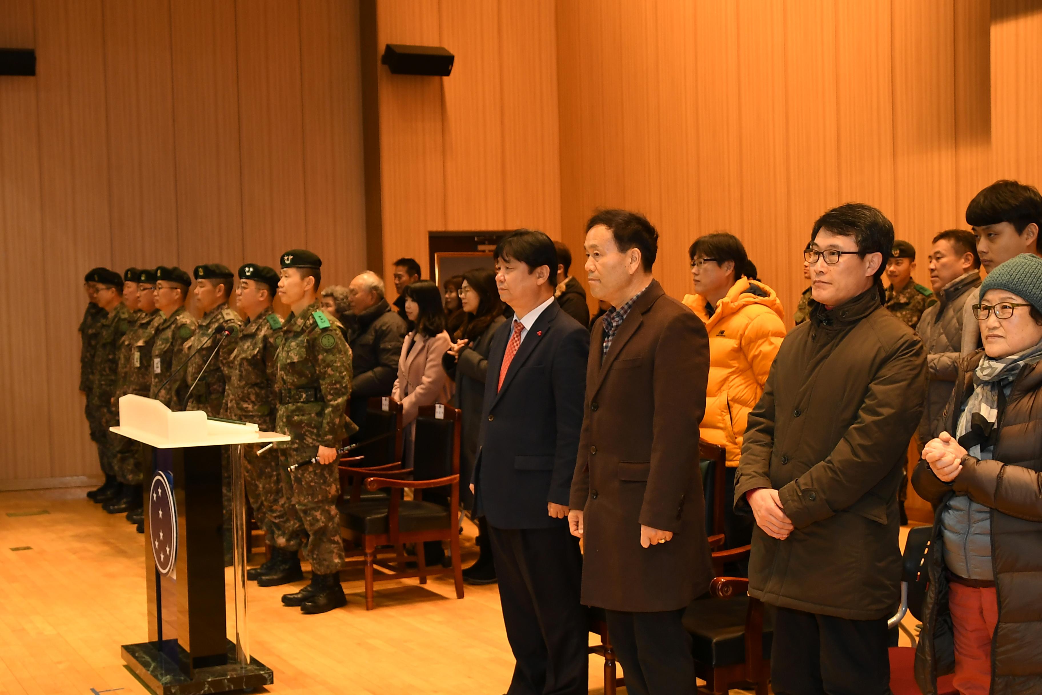 2019 육군 제7보병사단신병 수료식 의 사진