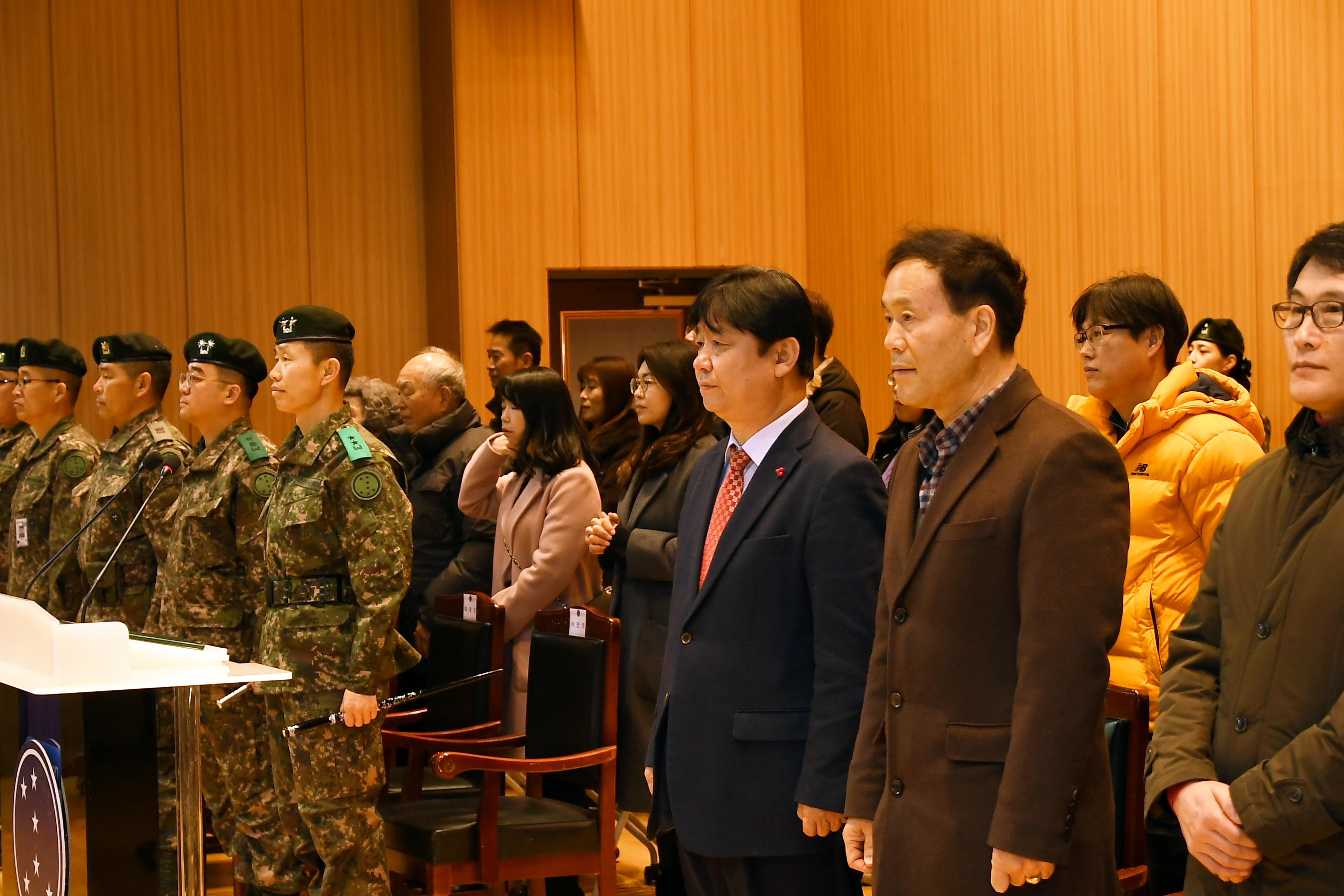 2019 육군 제7보병사단신병 수료식 의 사진