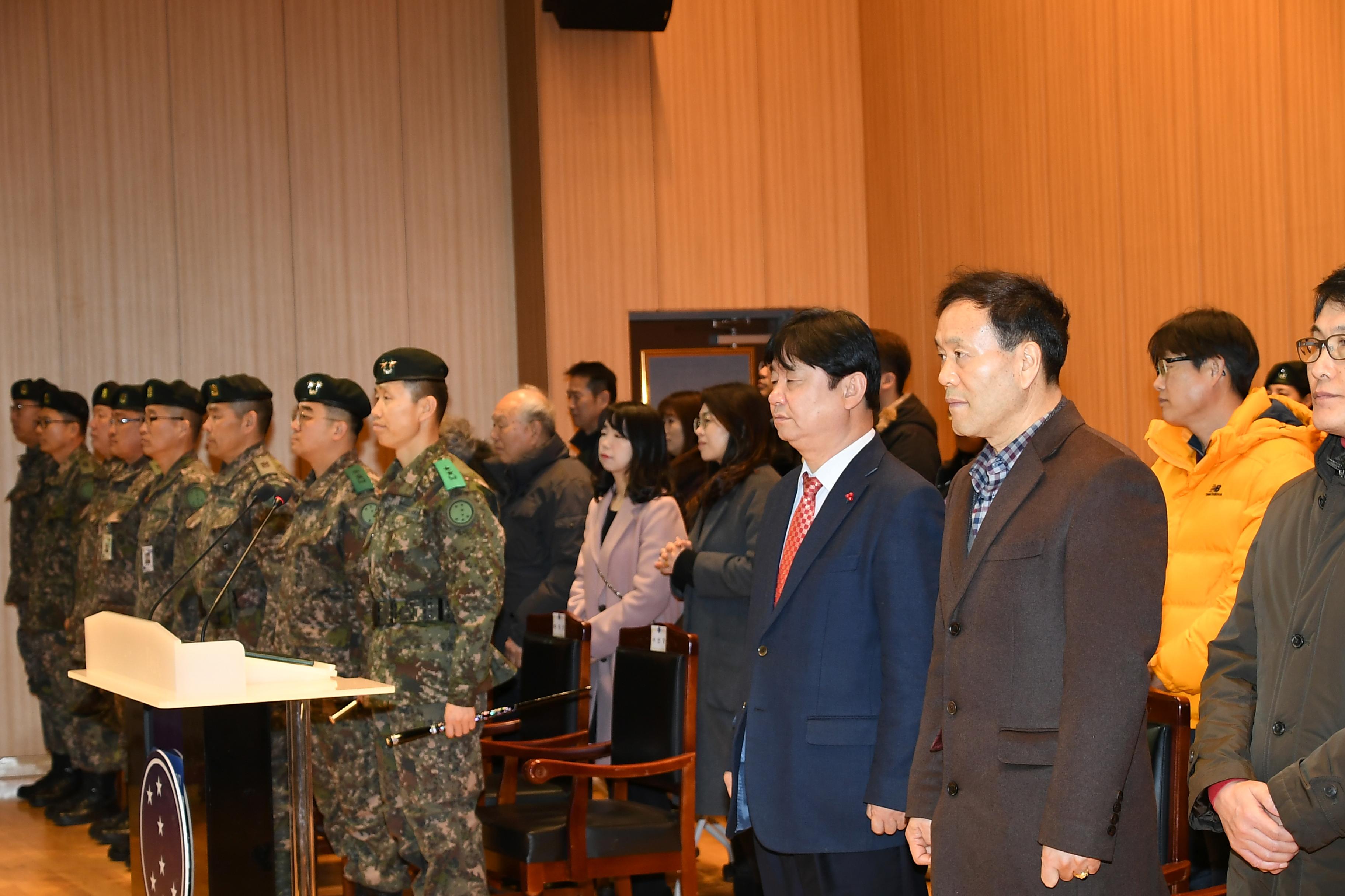 2019 육군 제7보병사단신병 수료식 의 사진