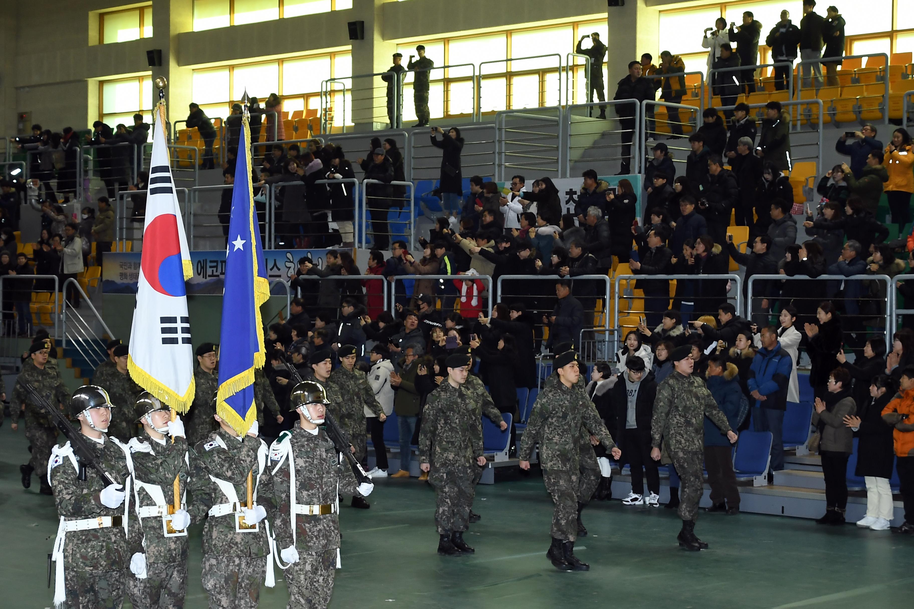 2019 육군 제7보병사단신병 수료식 의 사진