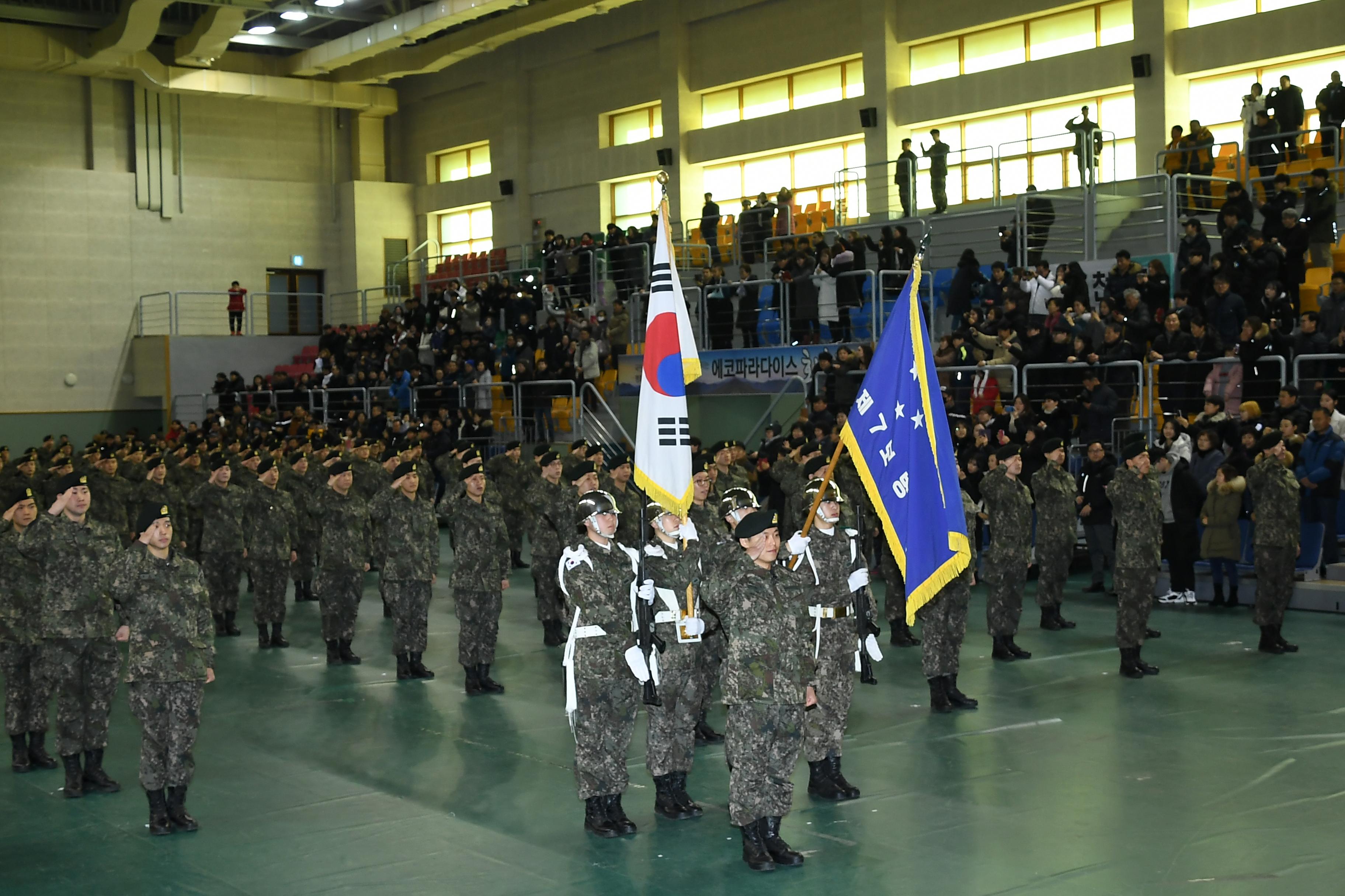 2019 육군 제7보병사단신병 수료식 의 사진