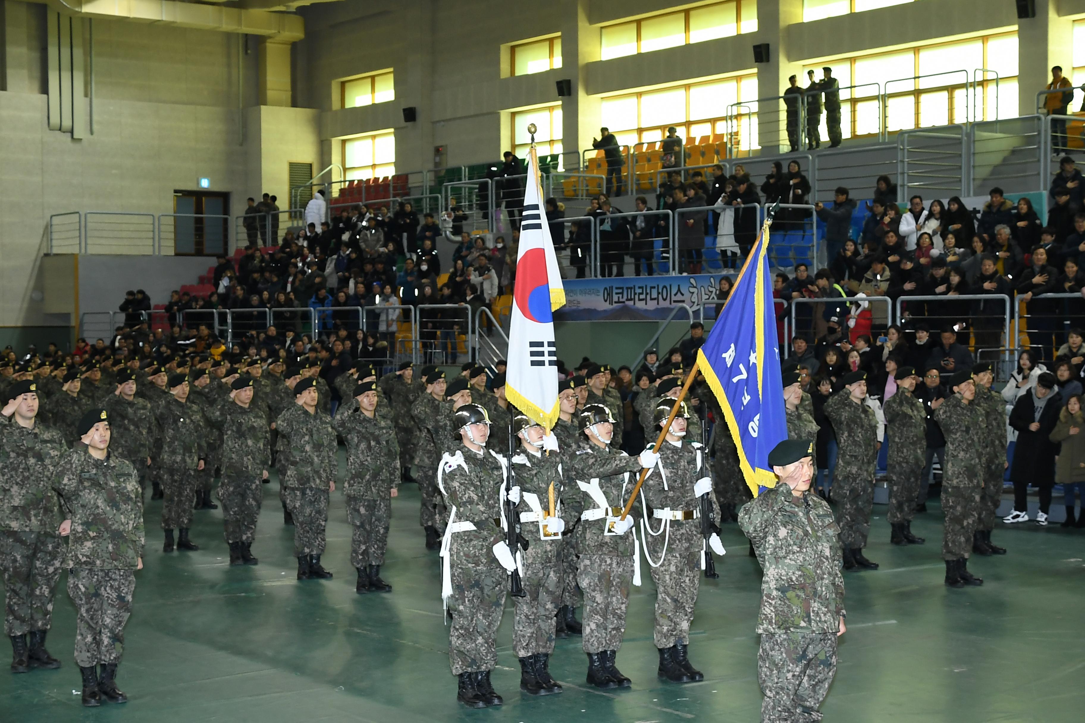 2019 육군 제7보병사단신병 수료식 의 사진