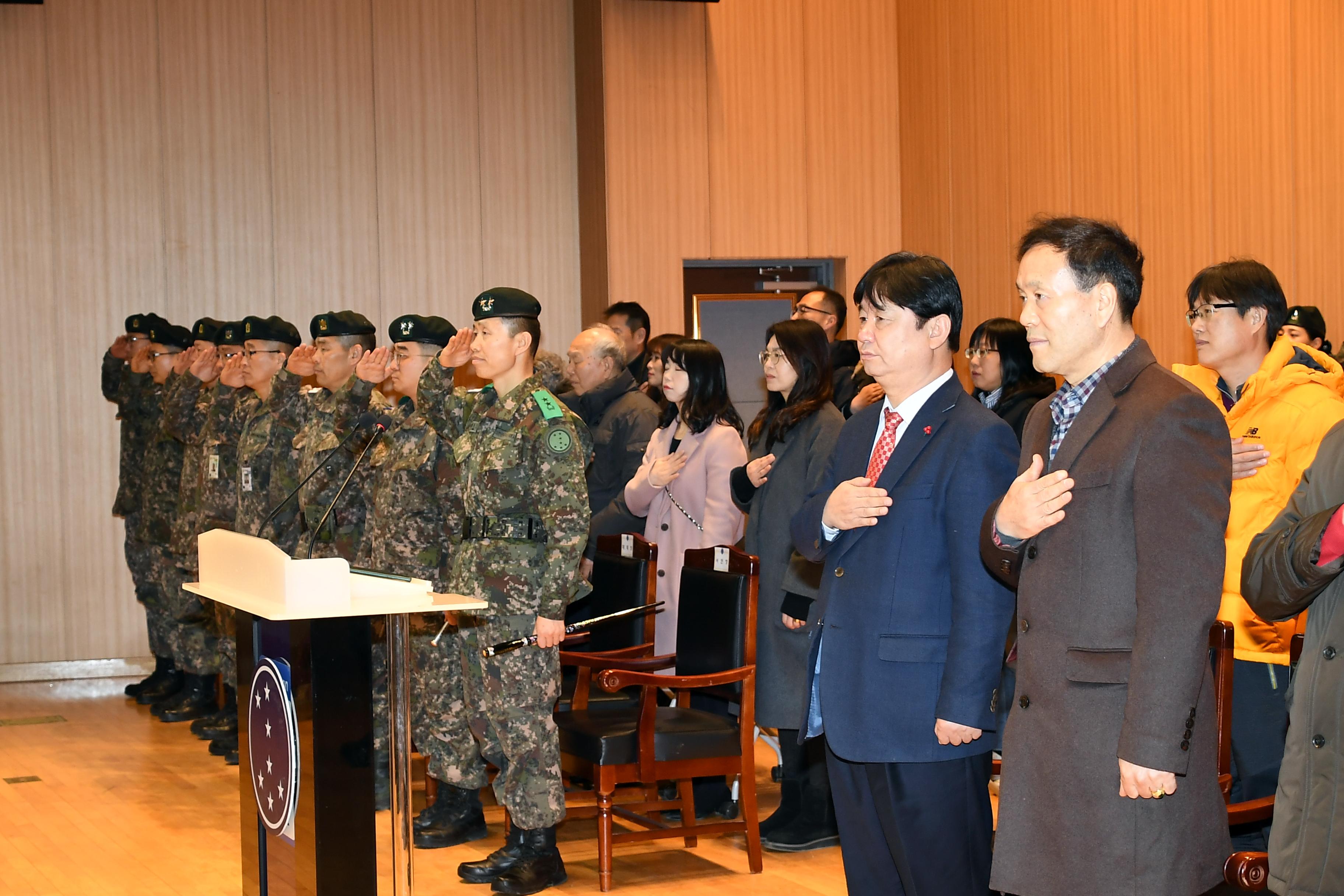 2019 육군 제7보병사단신병 수료식 의 사진