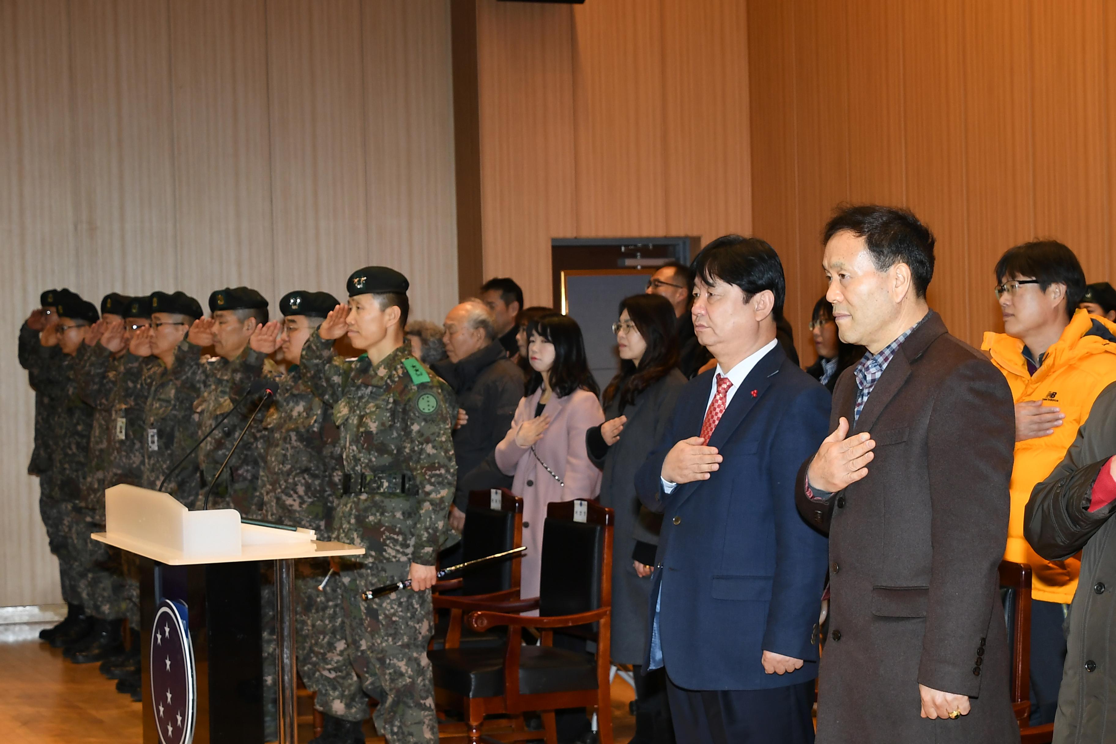 2019 육군 제7보병사단신병 수료식 의 사진