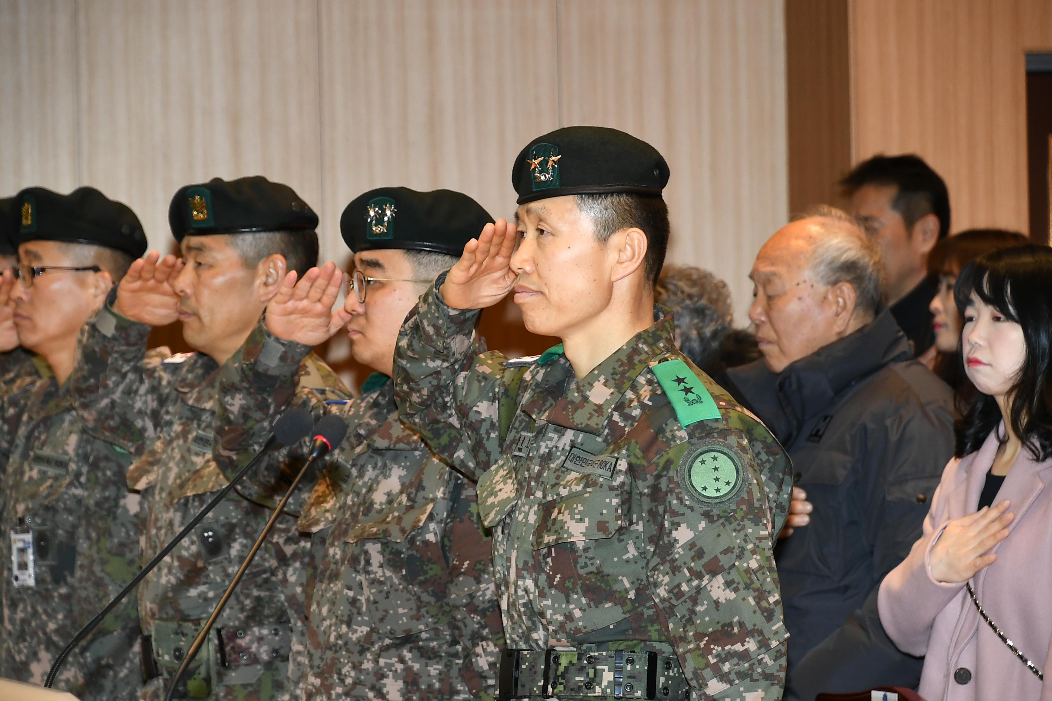 2019 육군 제7보병사단신병 수료식 의 사진