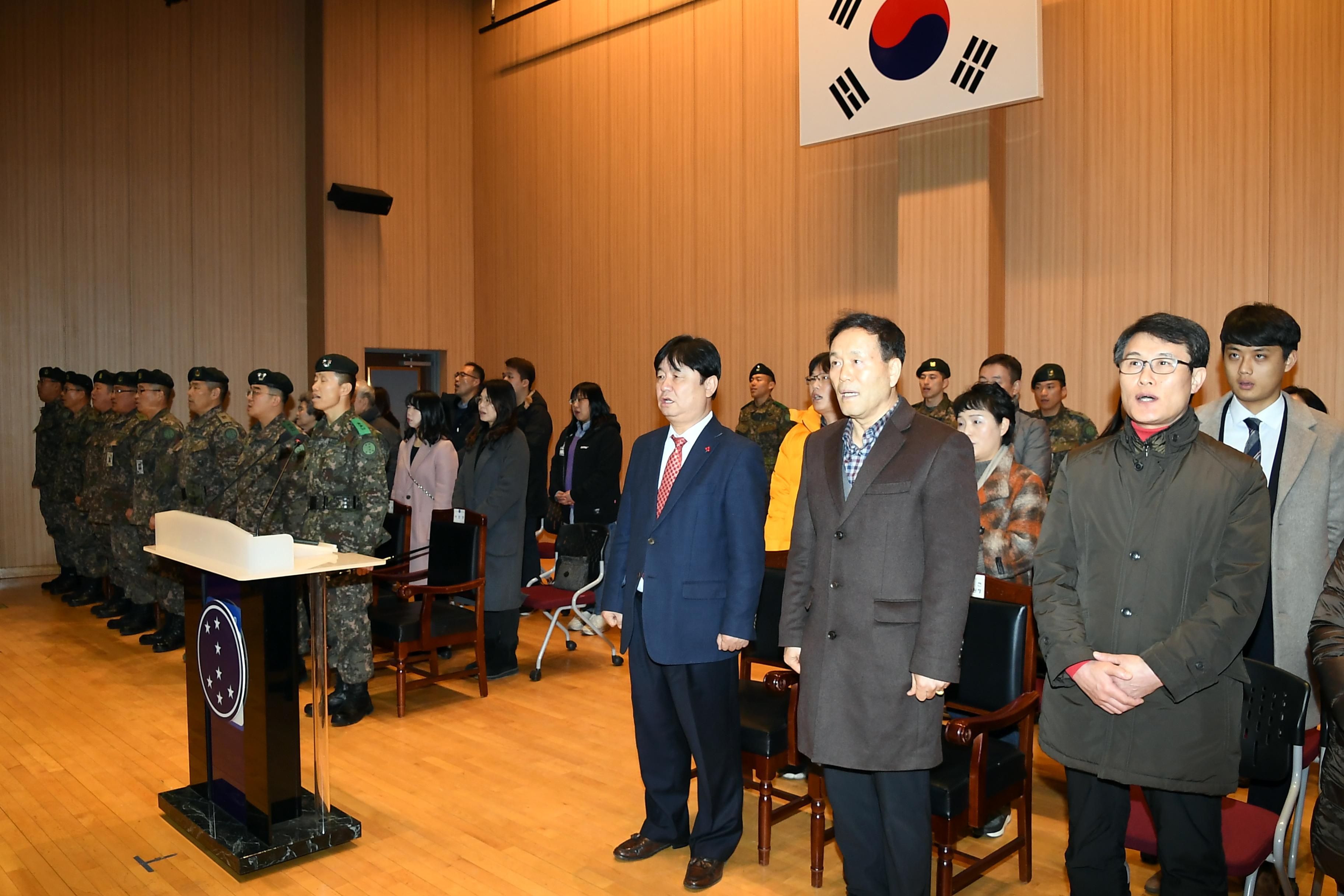 2019 육군 제7보병사단신병 수료식 의 사진