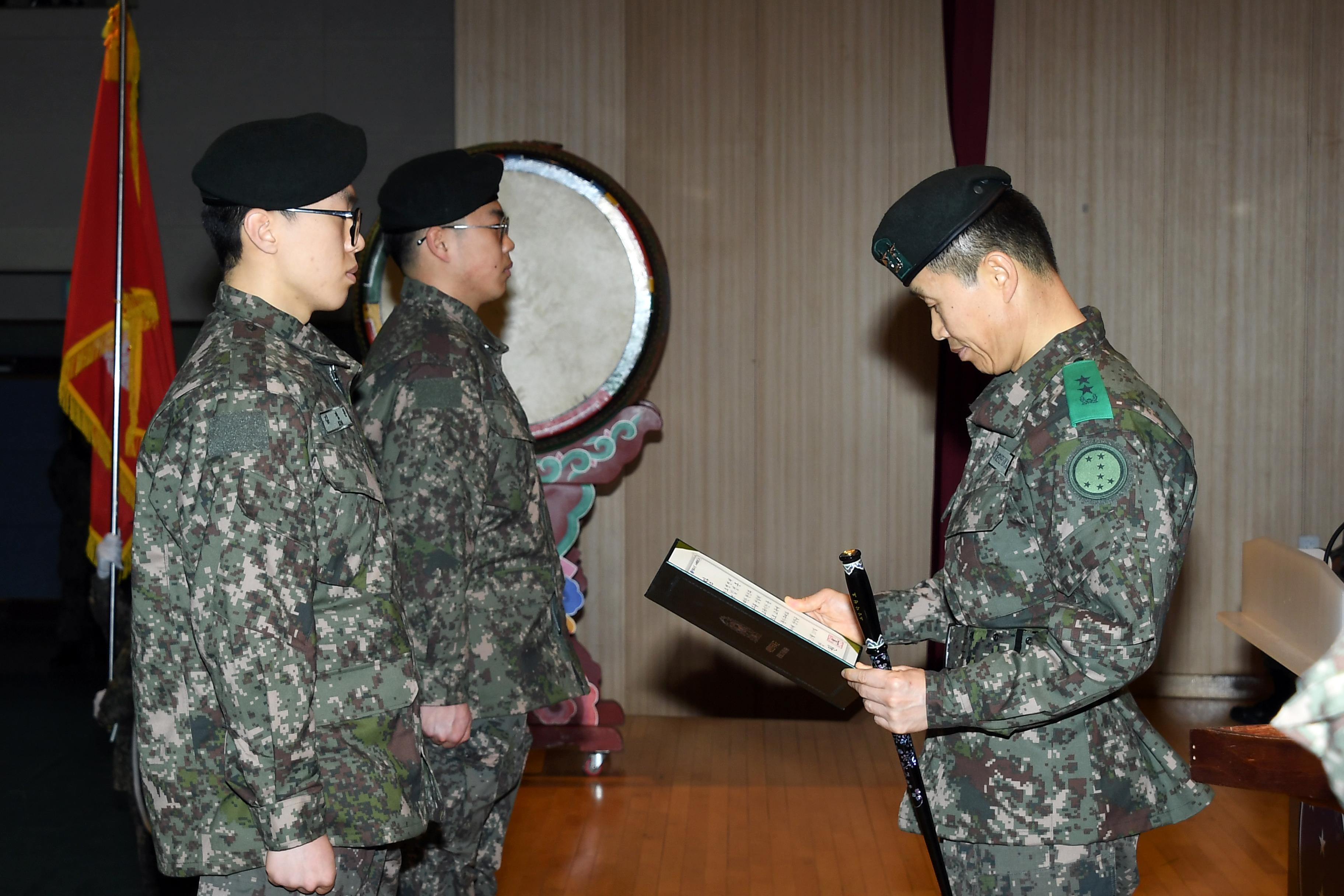 2019 육군 제7보병사단신병 수료식 의 사진