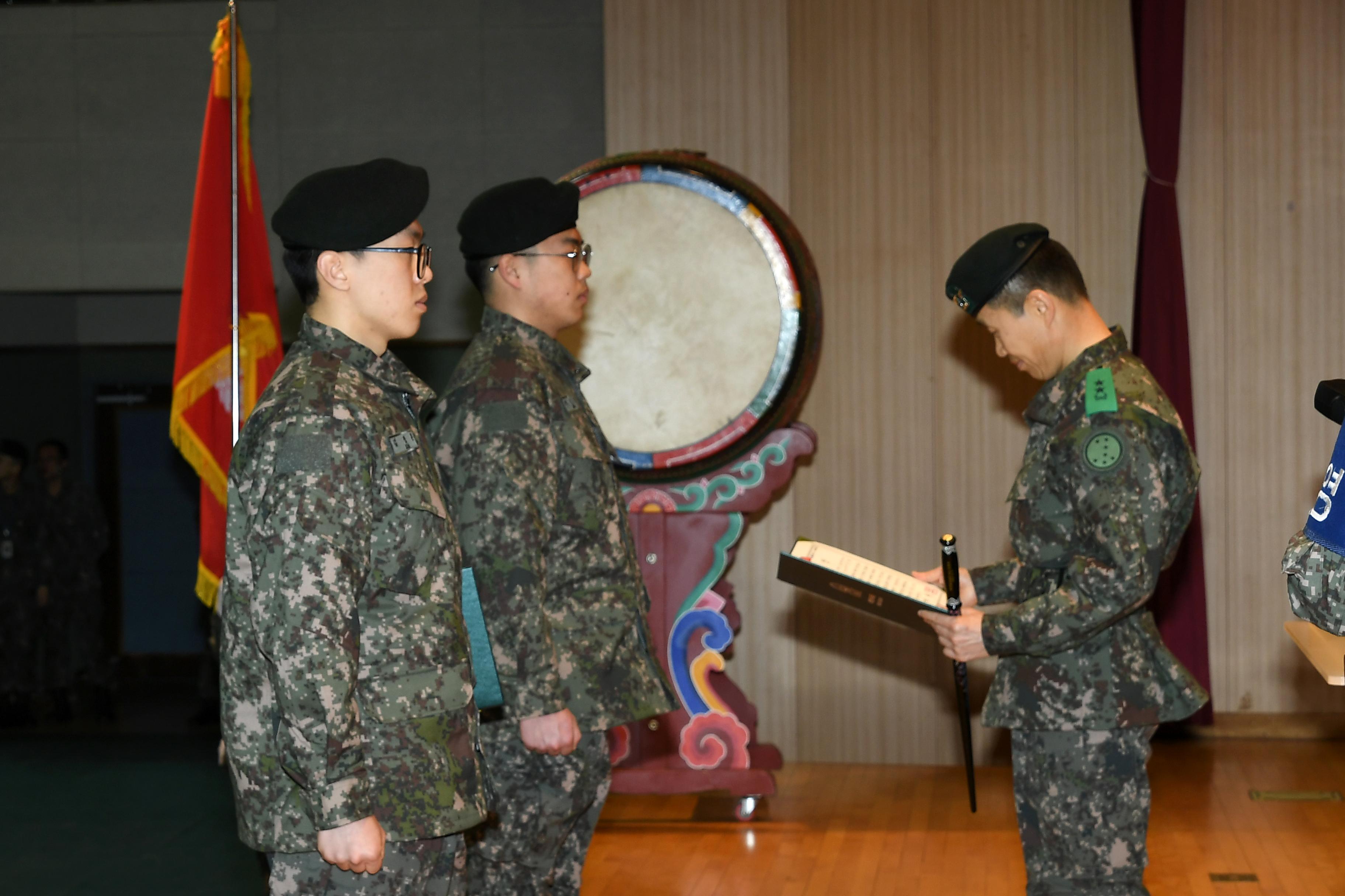 2019 육군 제7보병사단신병 수료식 의 사진