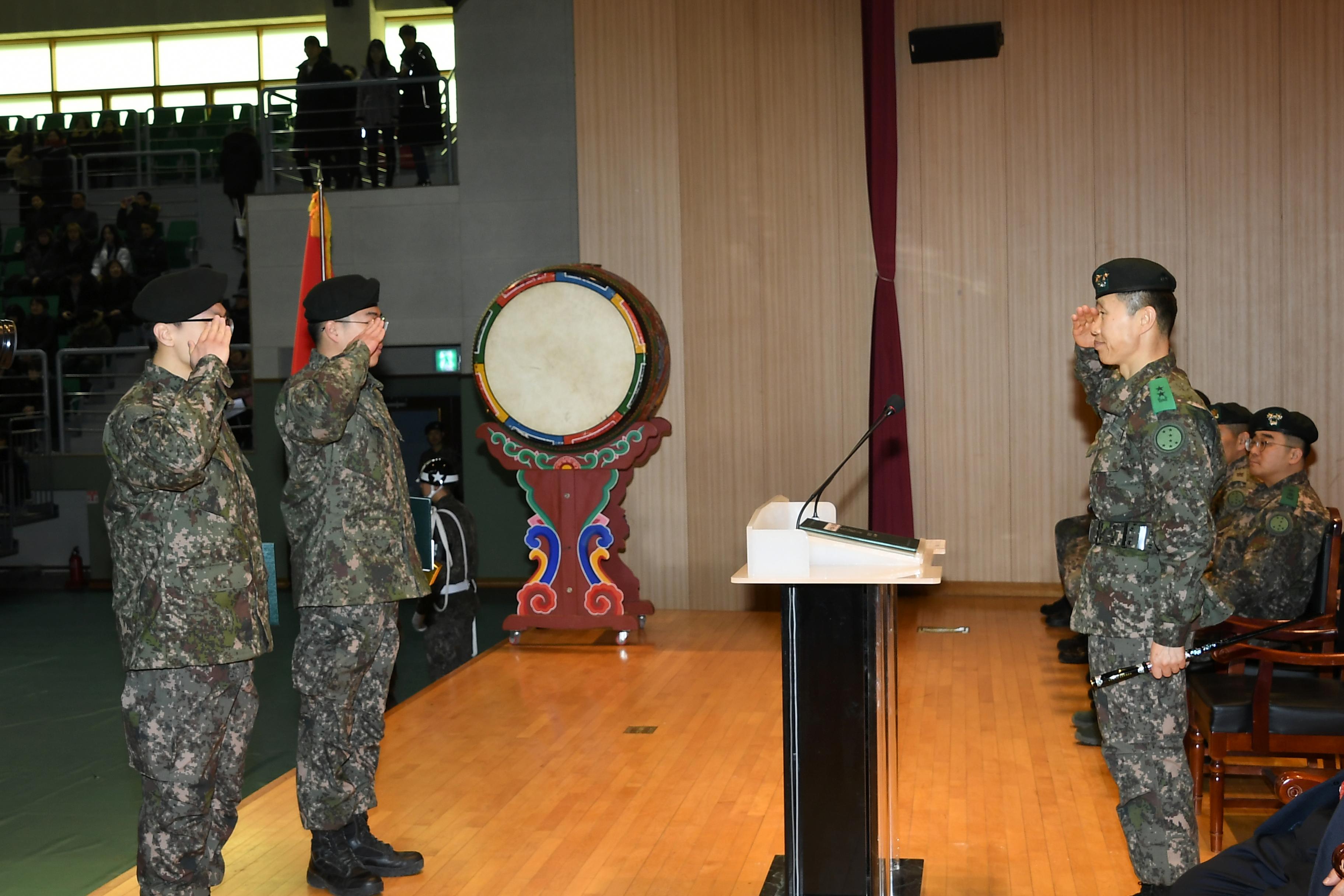 2019 육군 제7보병사단신병 수료식 의 사진