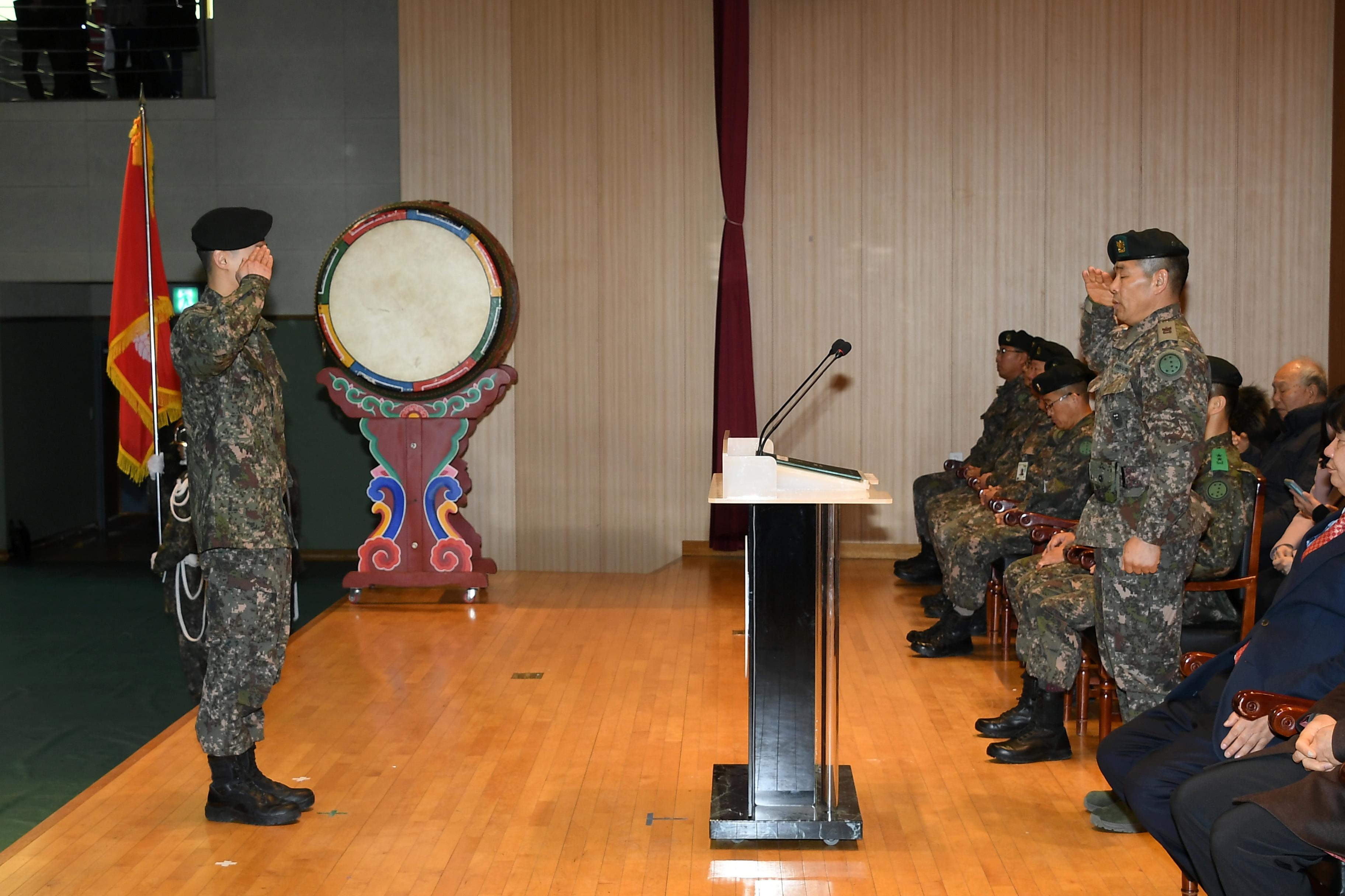 2019 육군 제7보병사단신병 수료식 의 사진