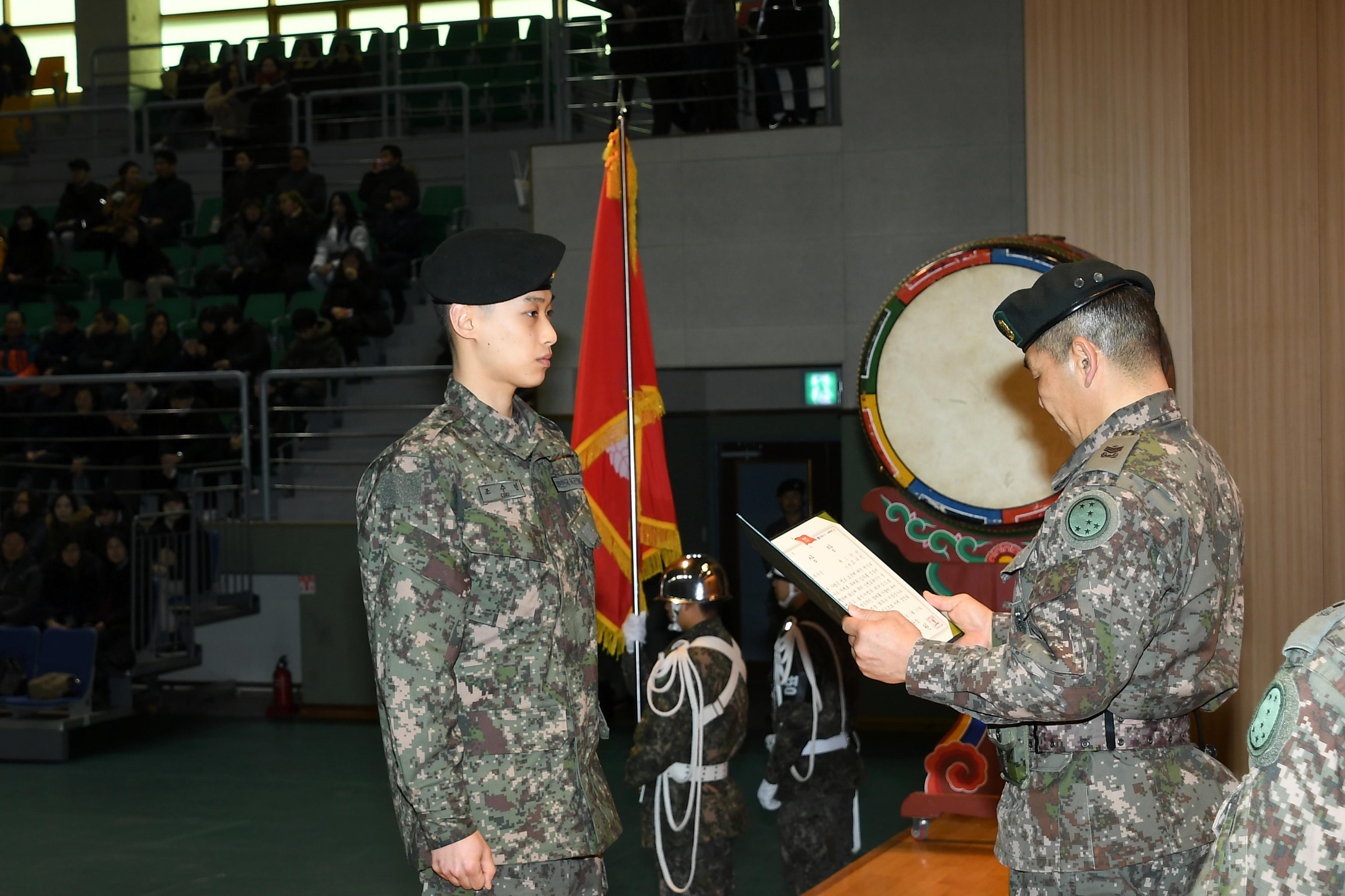 2019 육군 제7보병사단신병 수료식 의 사진