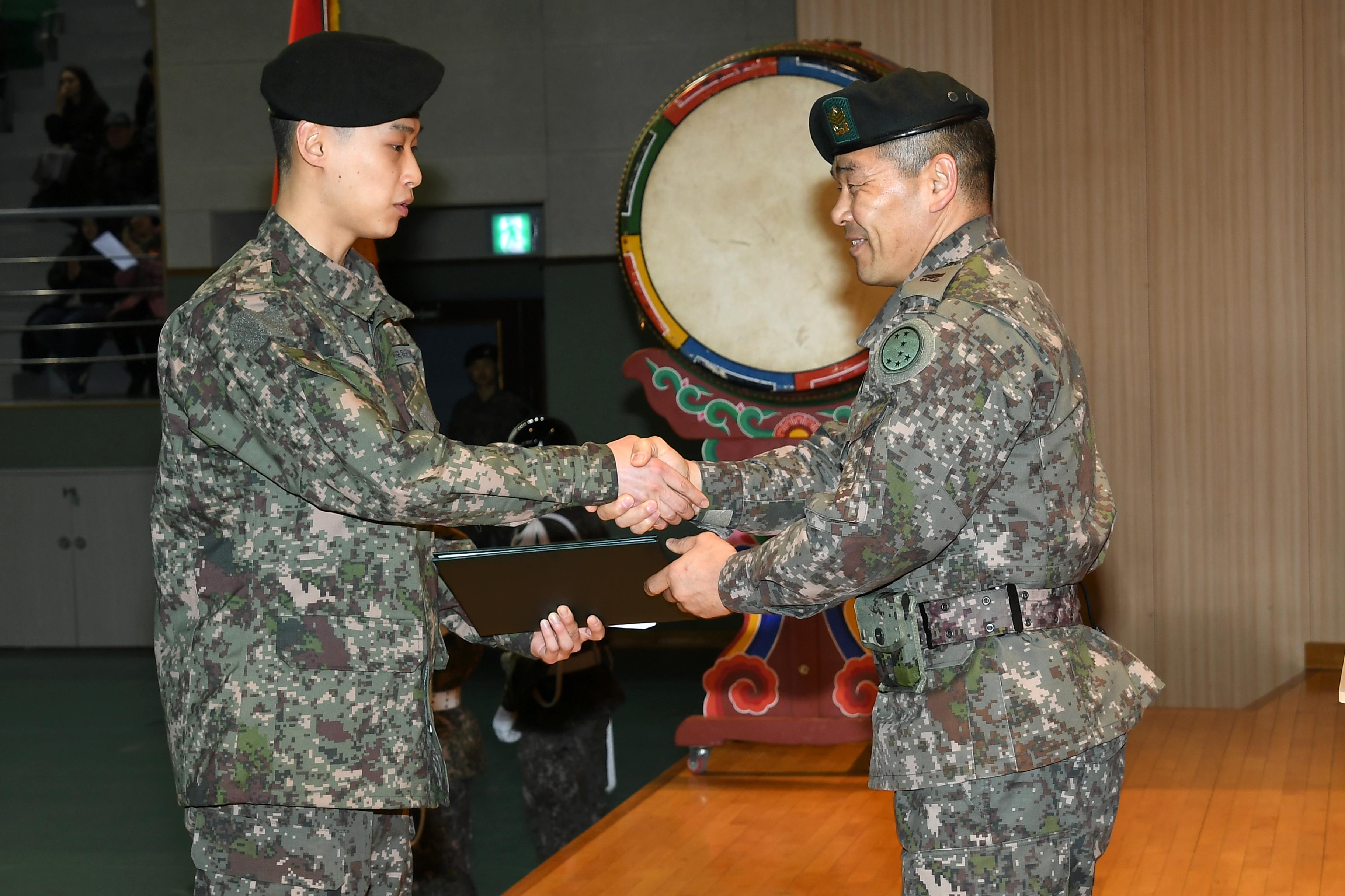 2019 육군 제7보병사단신병 수료식 의 사진