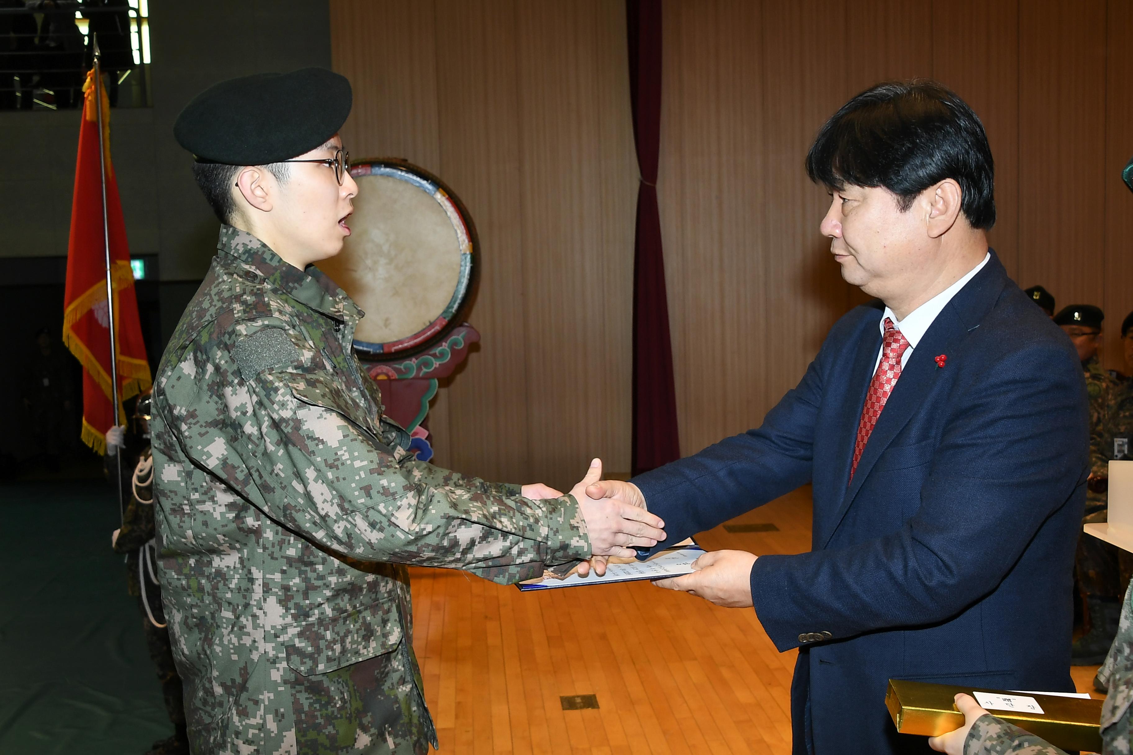 2019 육군 제7보병사단신병 수료식 의 사진