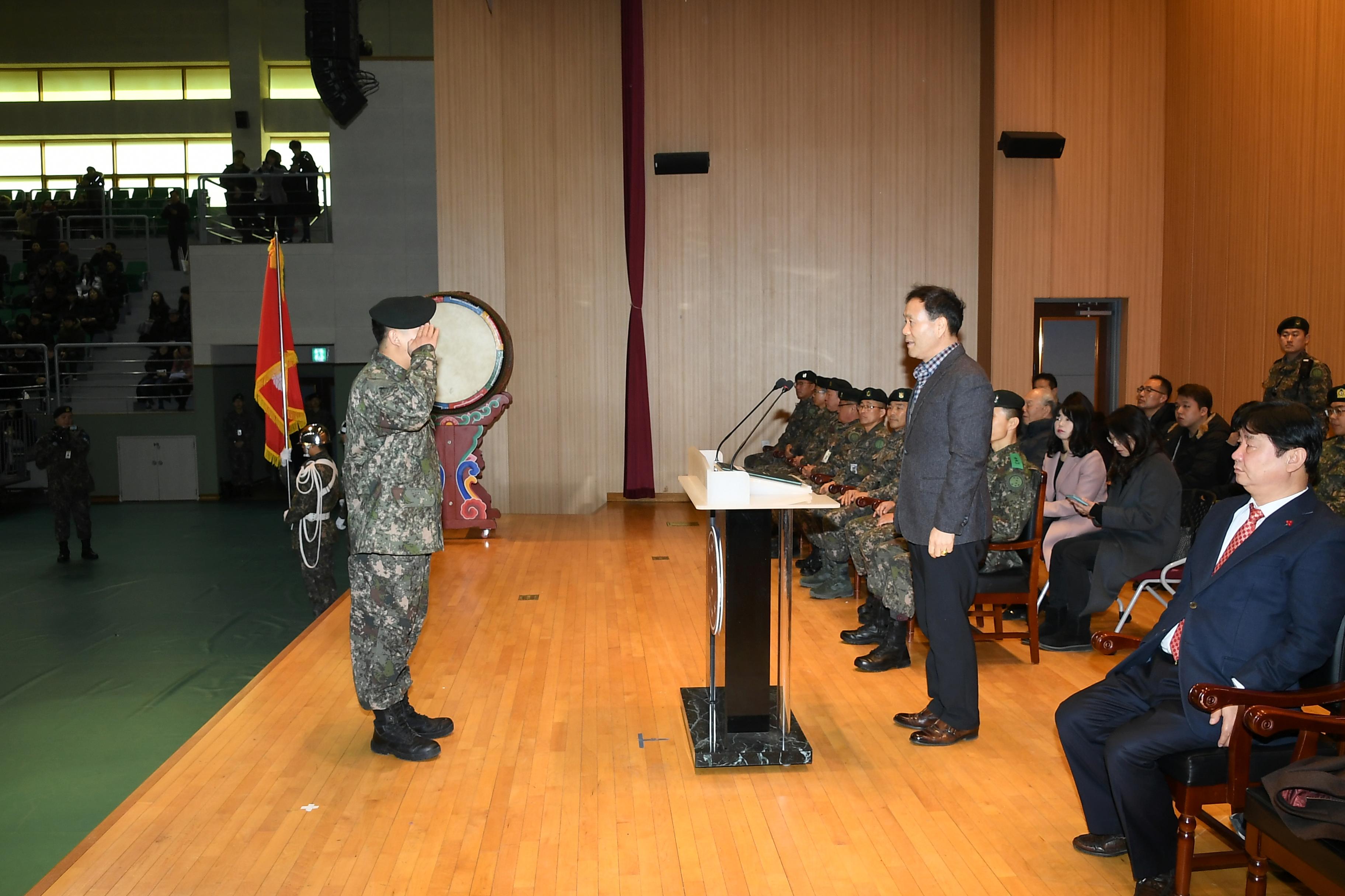 2019 육군 제7보병사단신병 수료식 의 사진