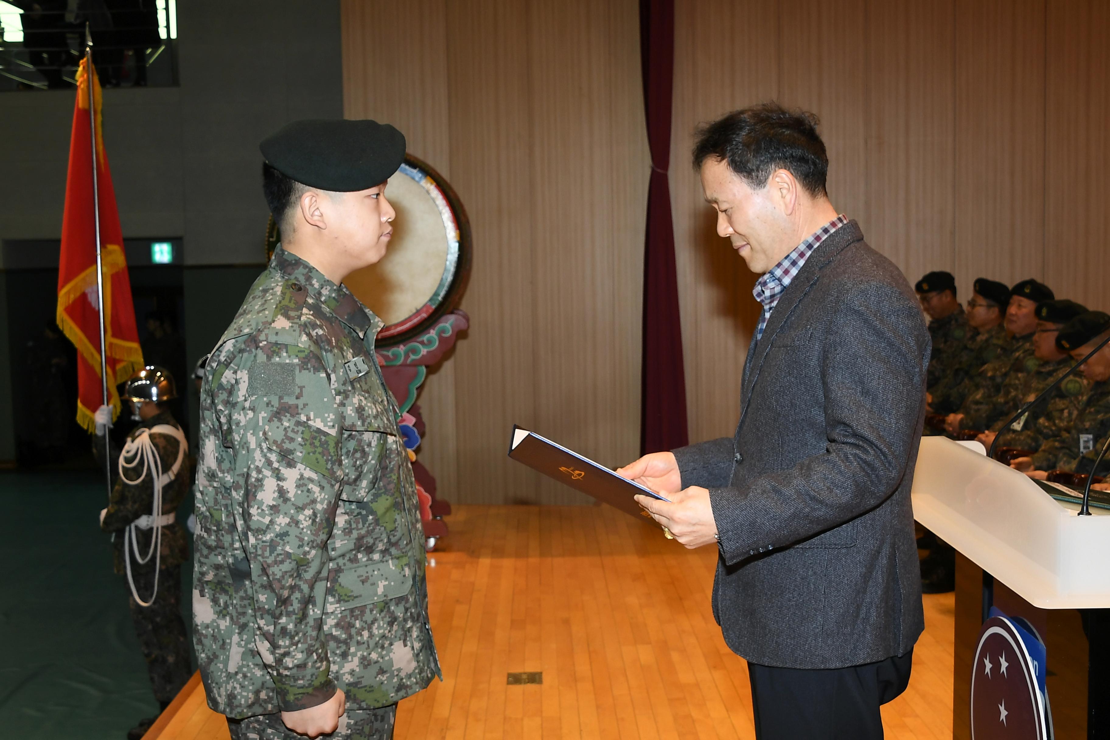 2019 육군 제7보병사단신병 수료식 의 사진