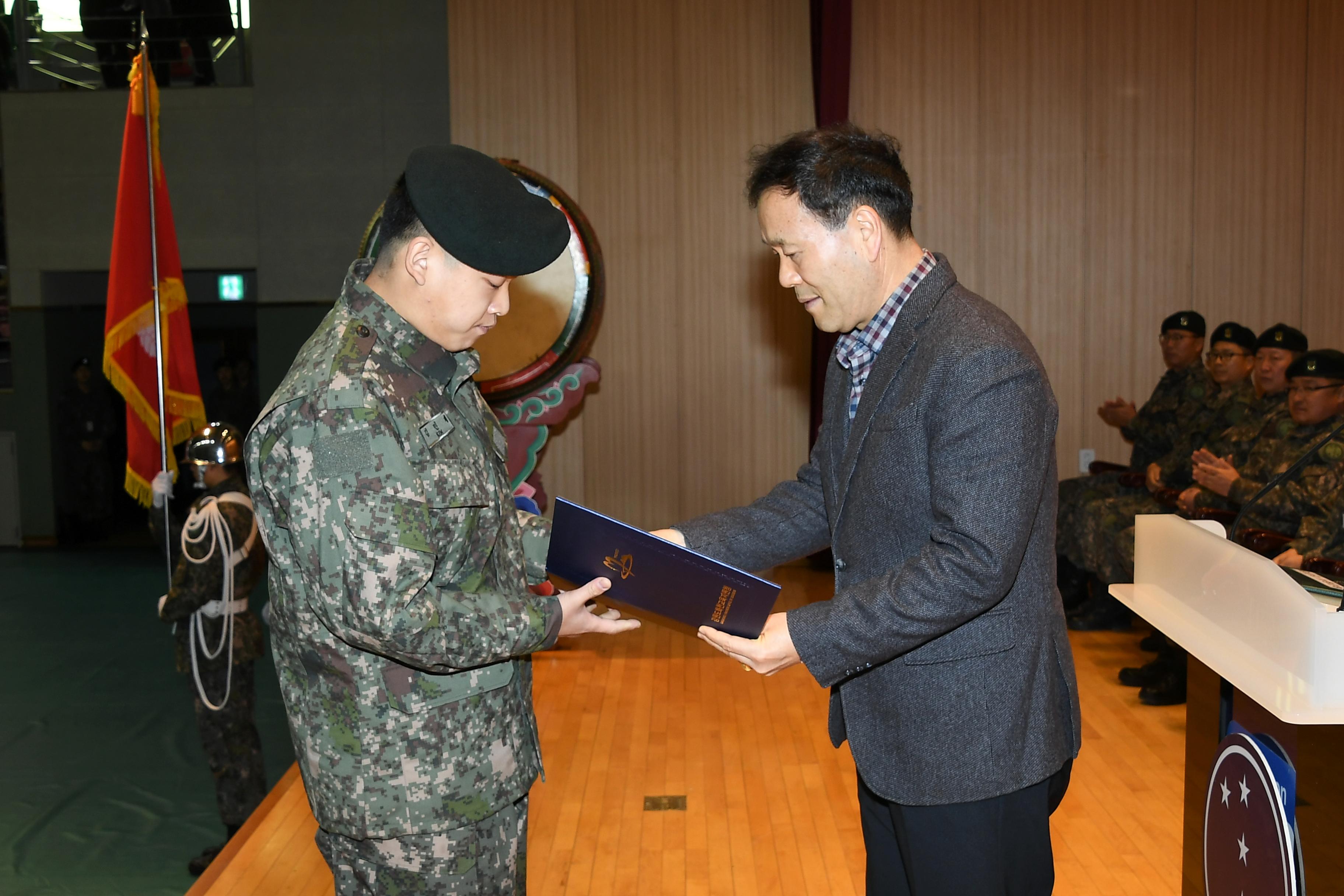 2019 육군 제7보병사단신병 수료식 의 사진