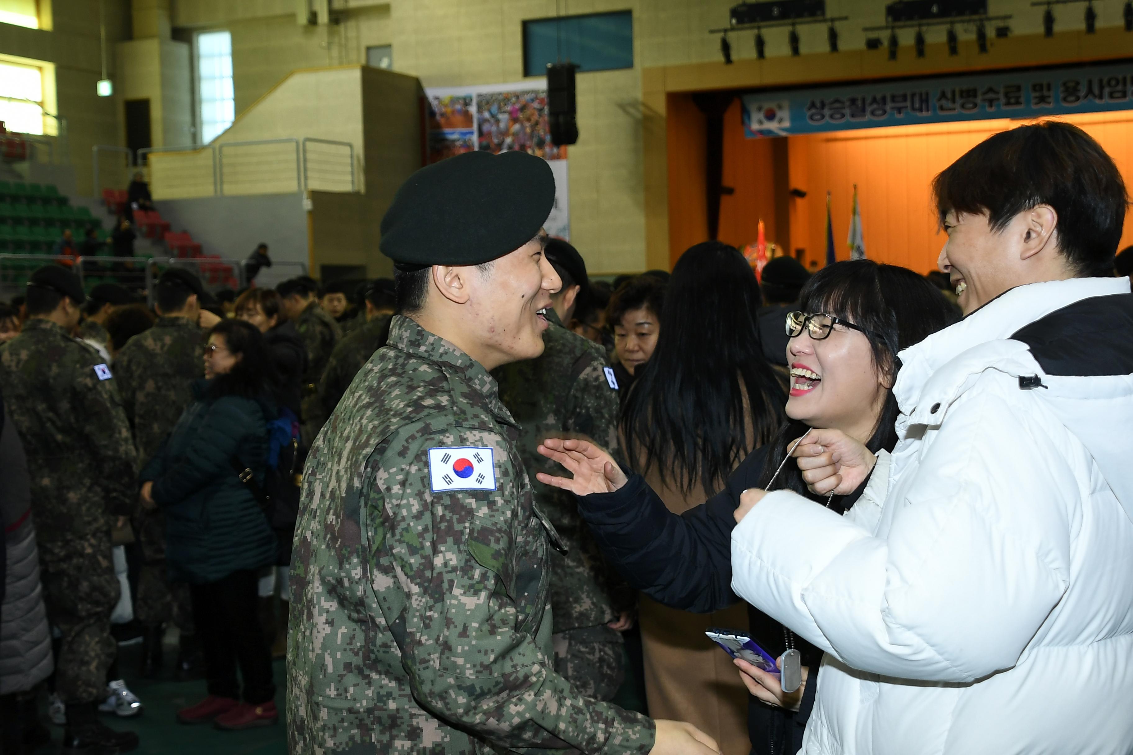 2019 육군 제7보병사단신병 수료식 의 사진